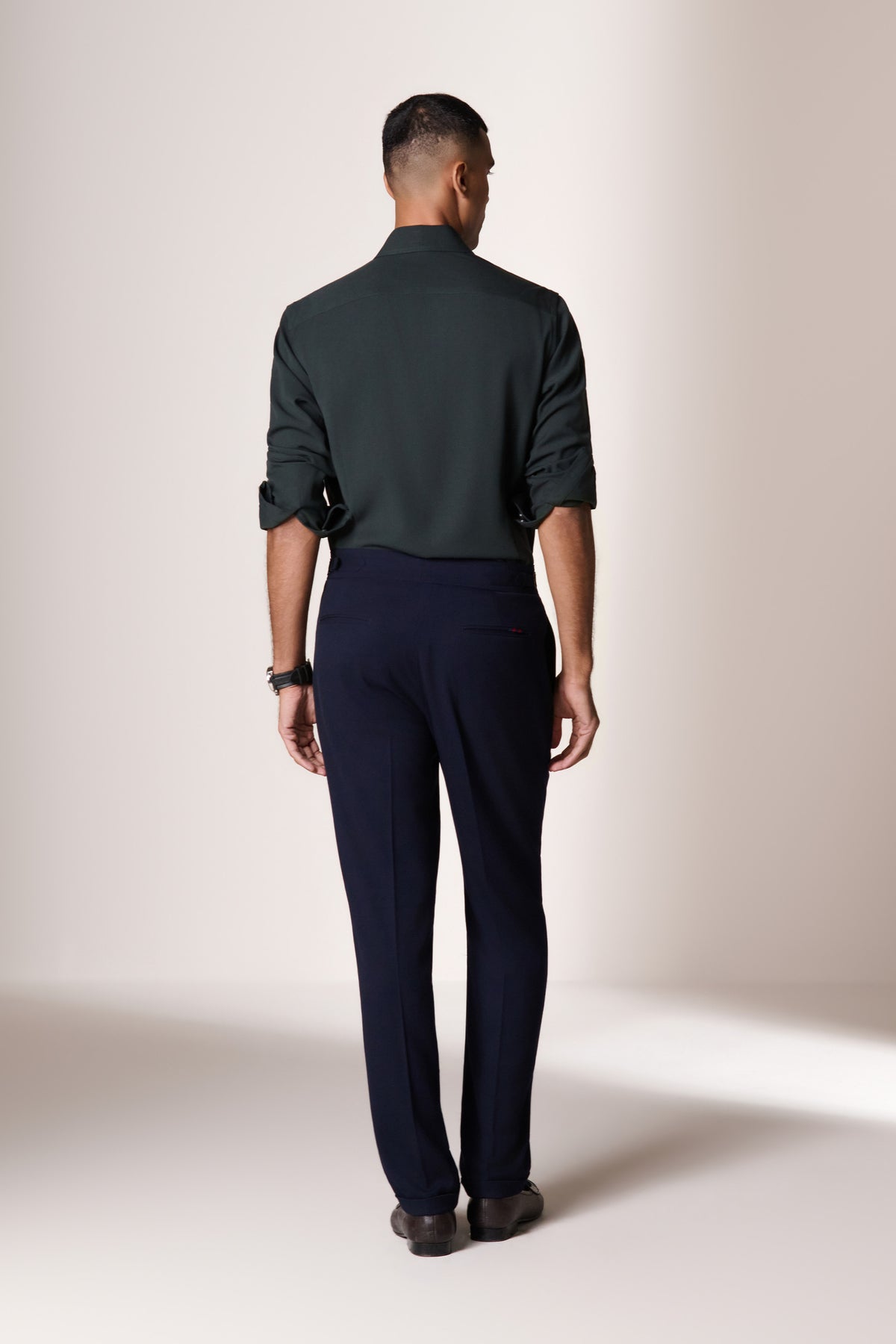 Military Green Tape Pocket Shirt