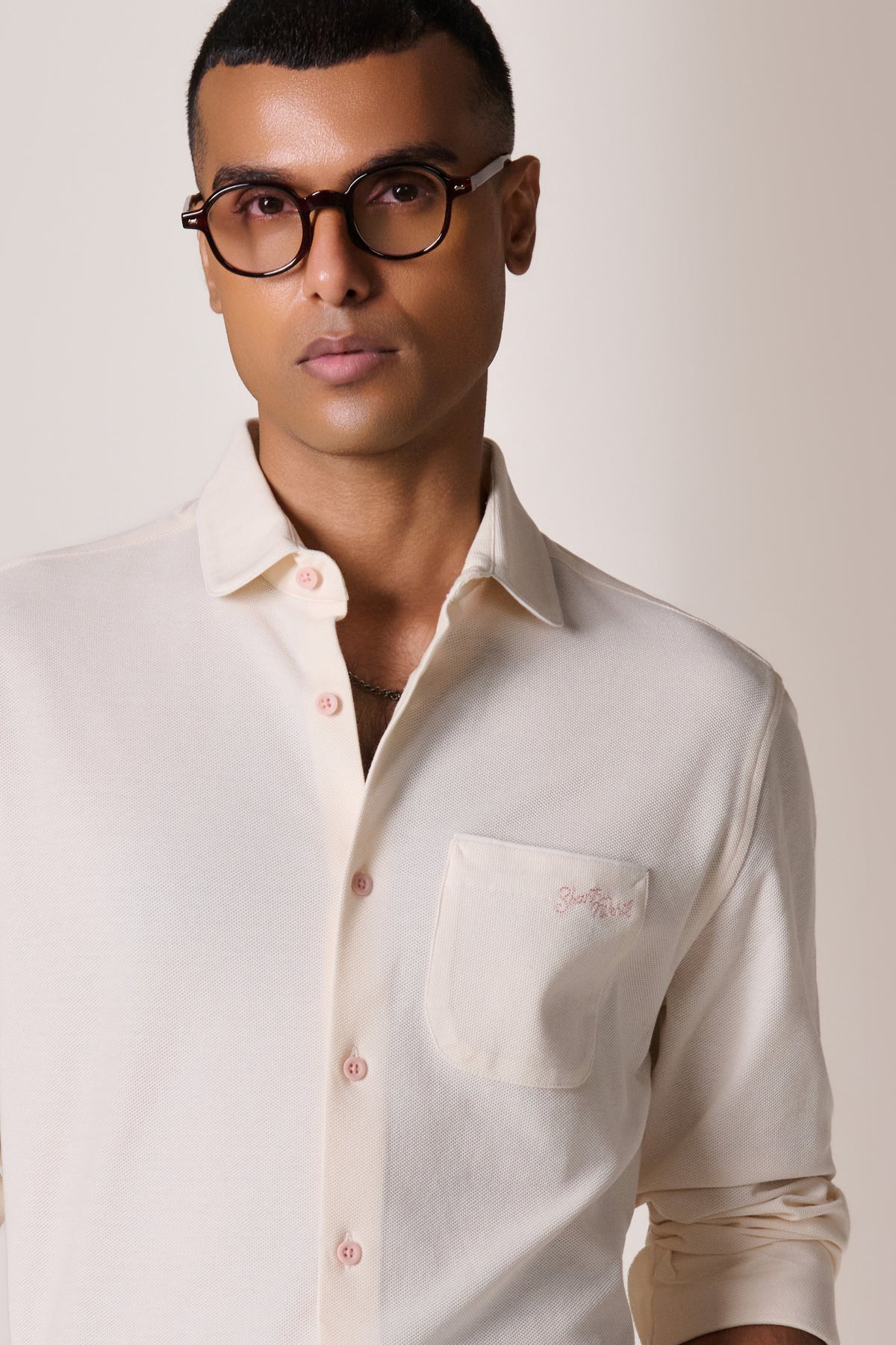 OffWhite with Signature Pocket Detail Shirt