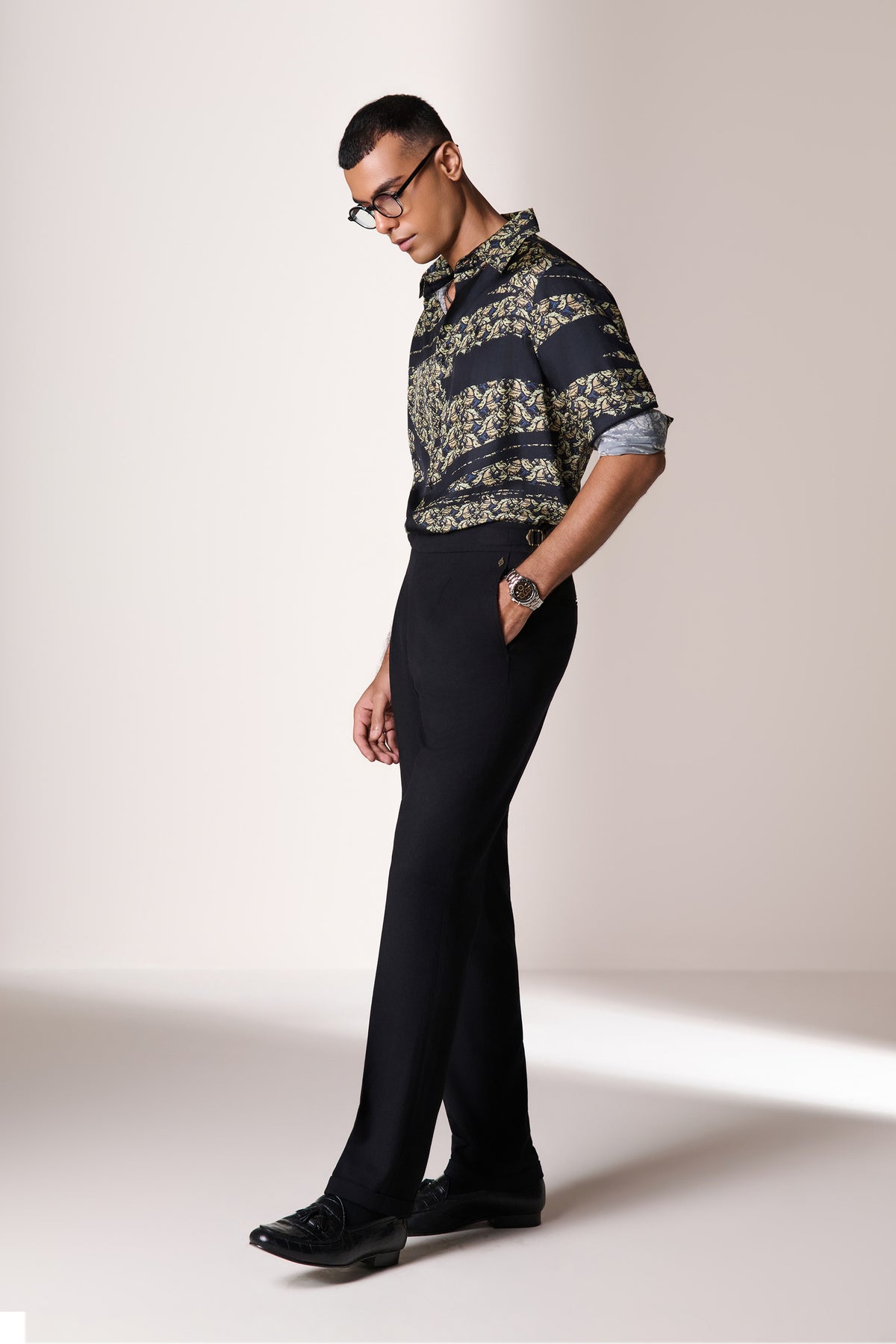 Multi Equestrian Print Shirt