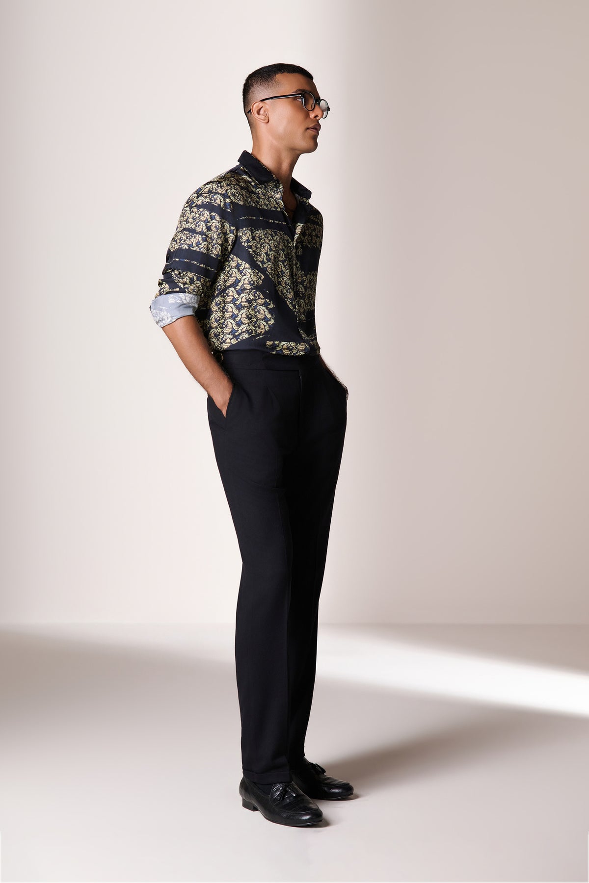 Multi Equestrian Print Shirt