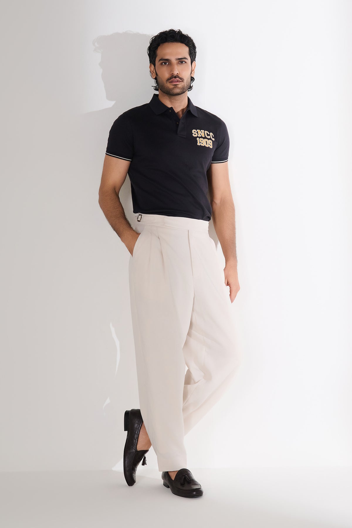 SNCC Black 1909 Graphic Polo T-Shirt