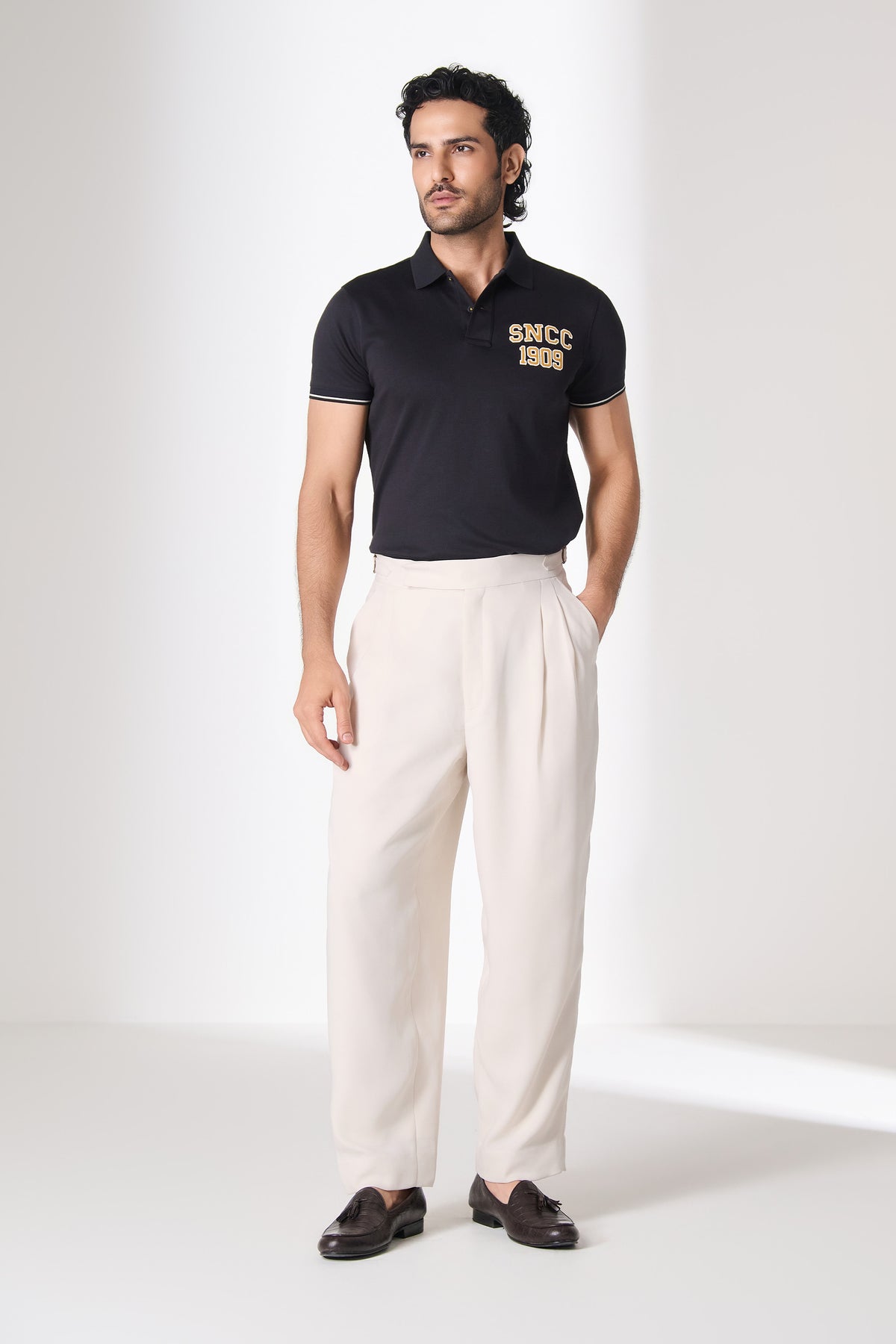 SNCC Black 1909 Graphic Polo T-Shirt