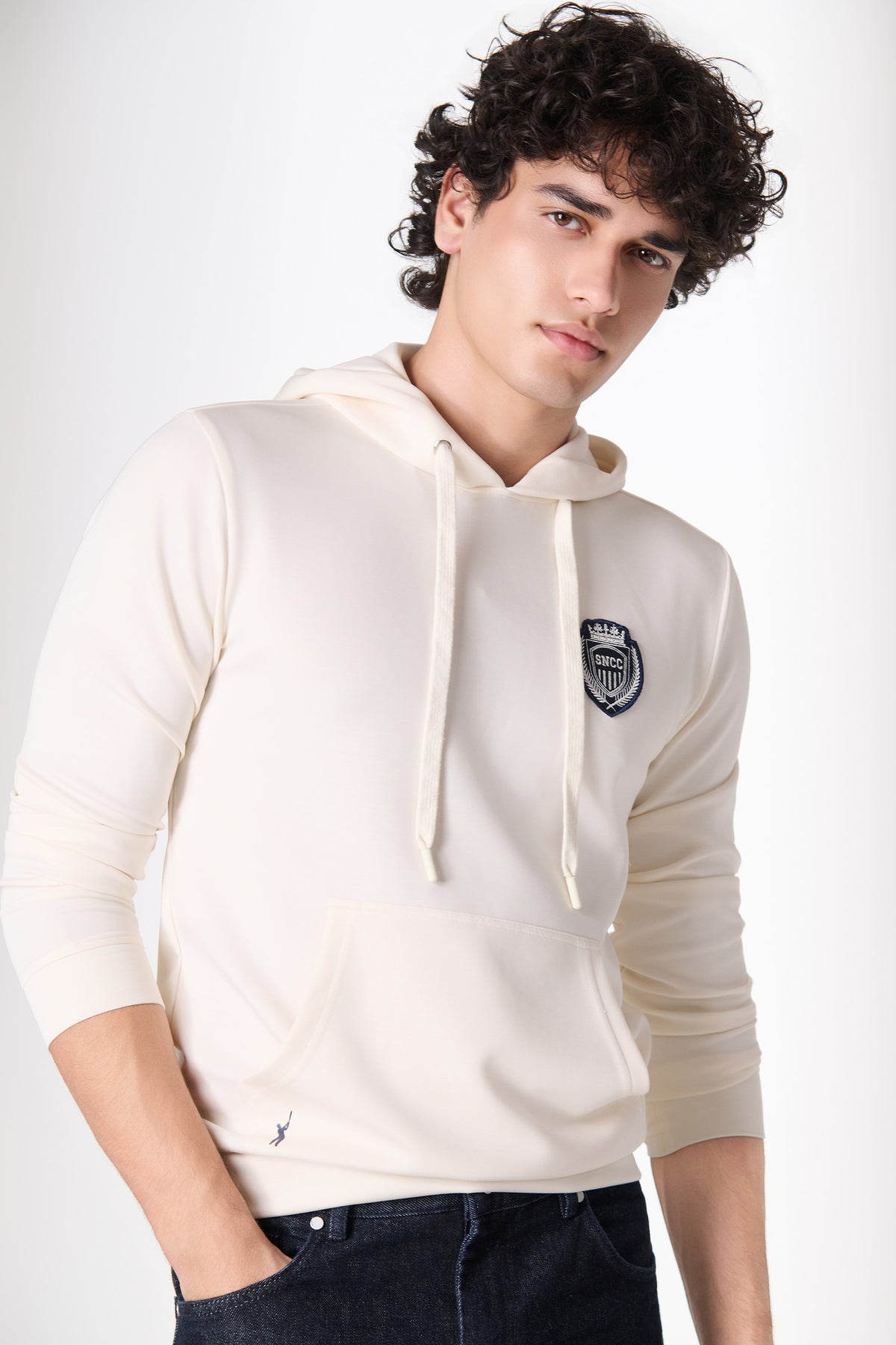 SNCC Off White Crest Hoodie