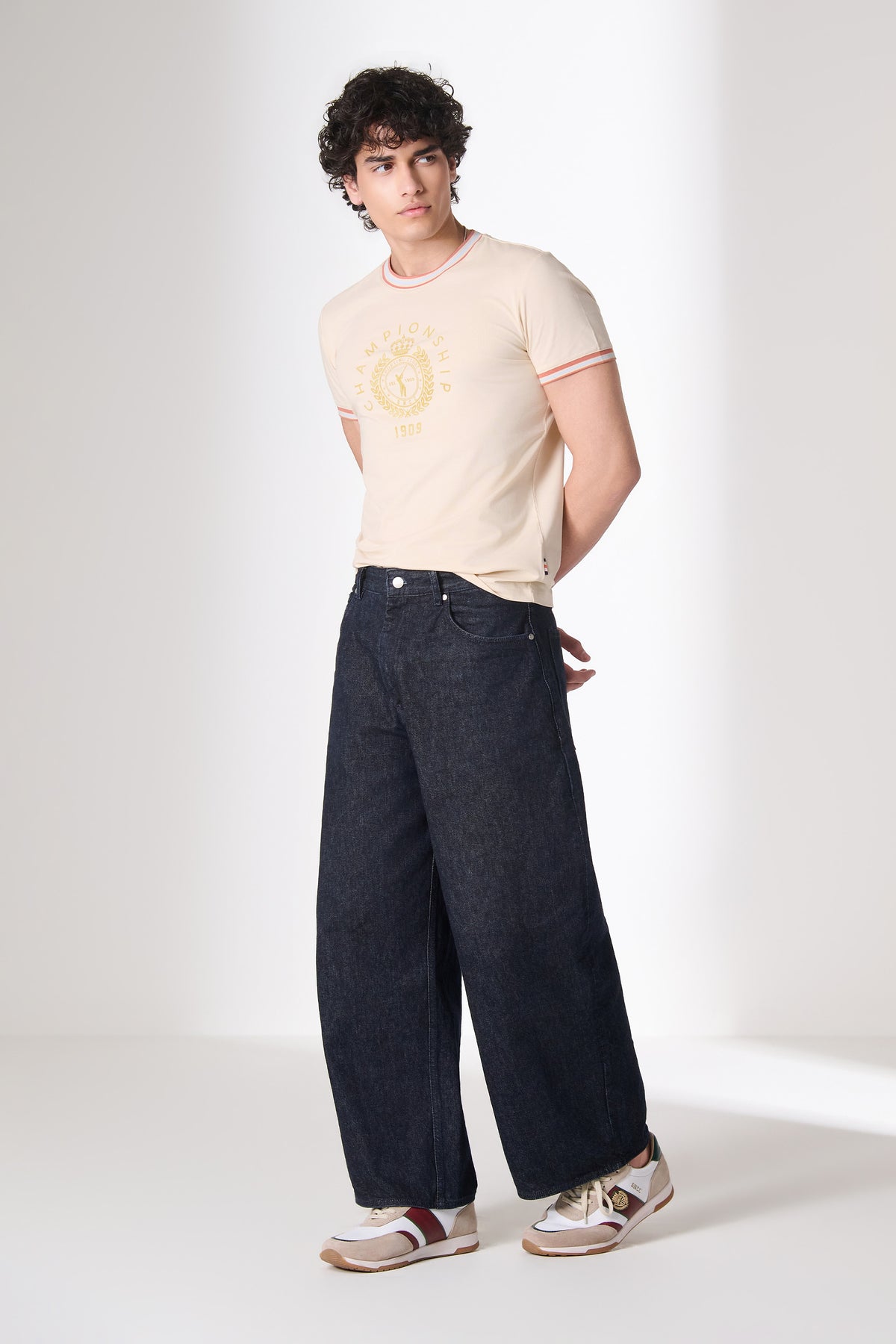 SNCC Beige Laurel Crest T-Shirt