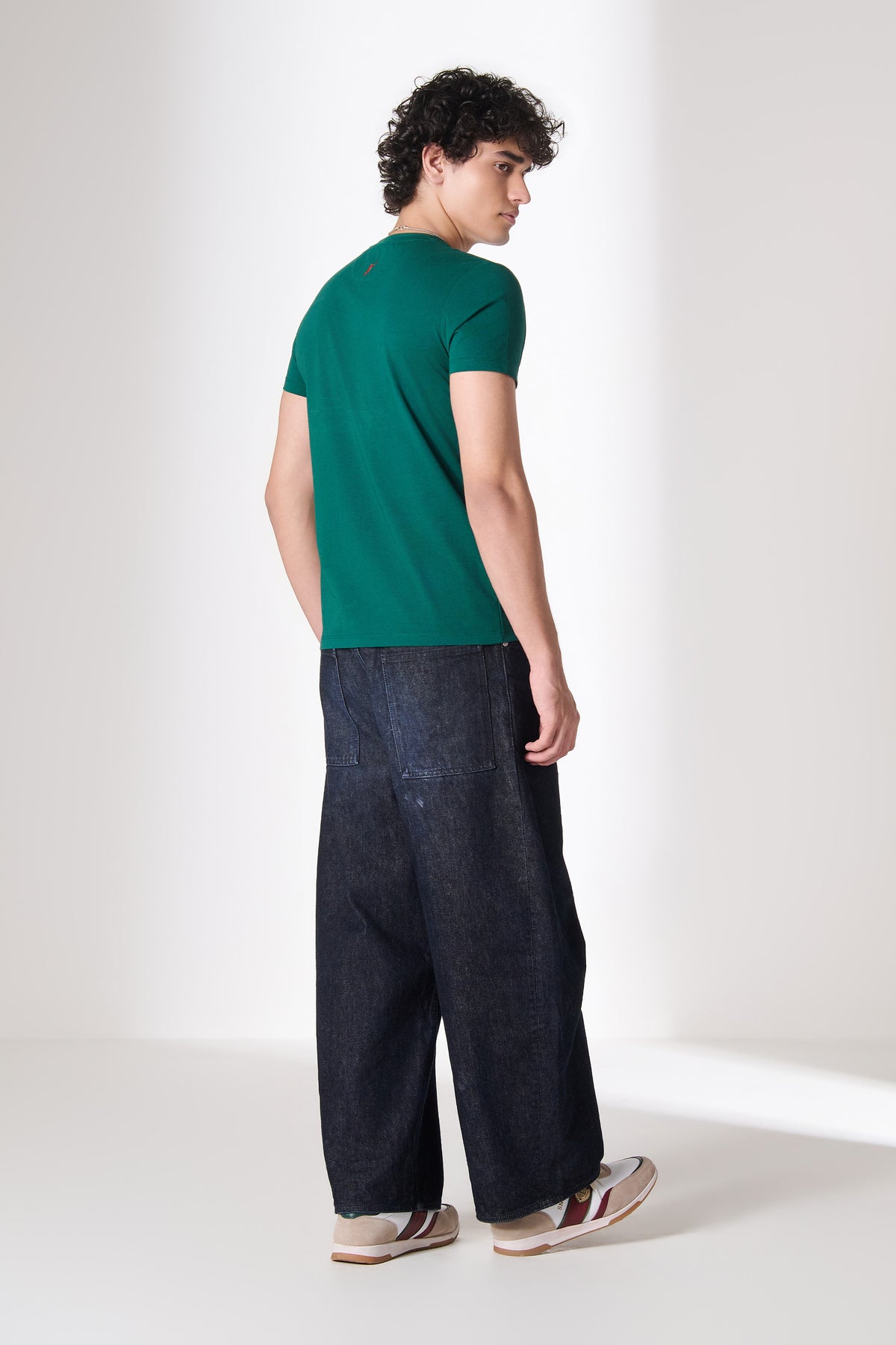 SNCC Emerald Crest Stripe T-Shirt