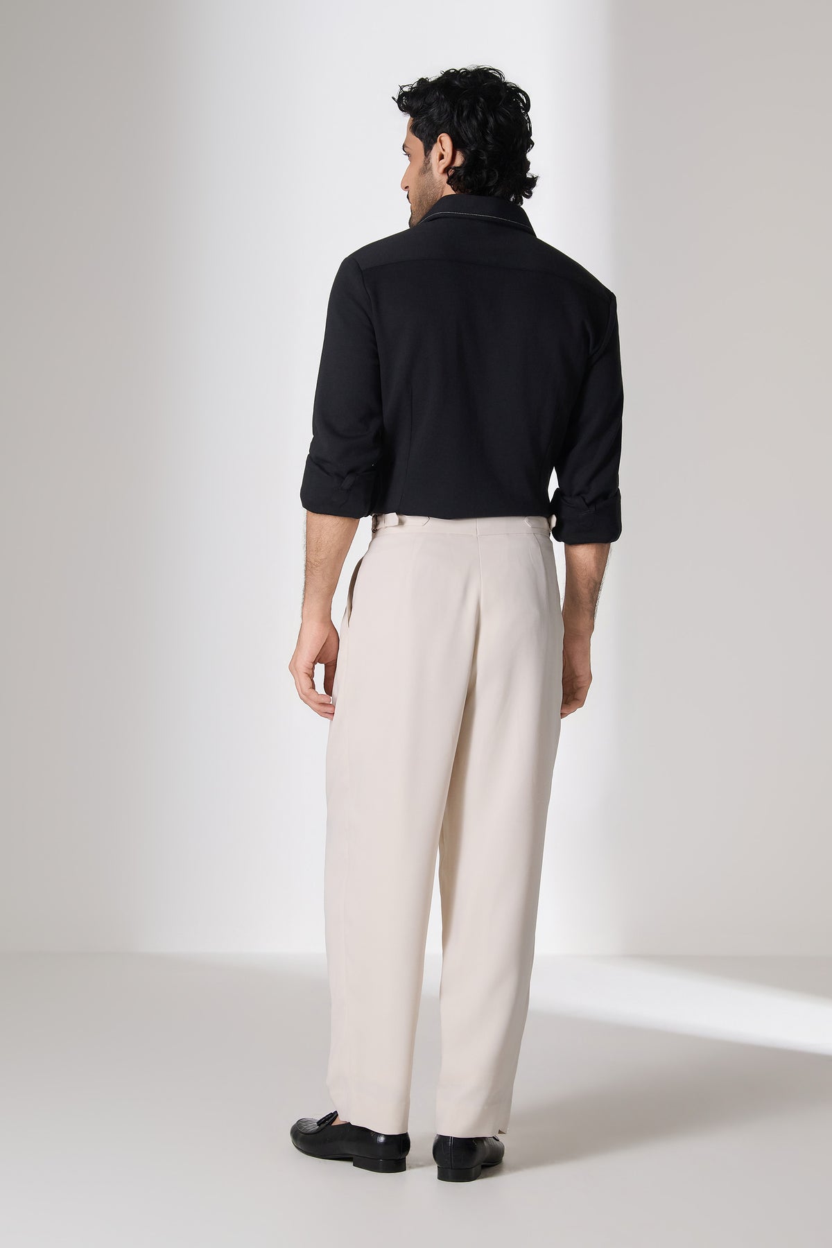 SNCC Black Contrast Stitch Shirt