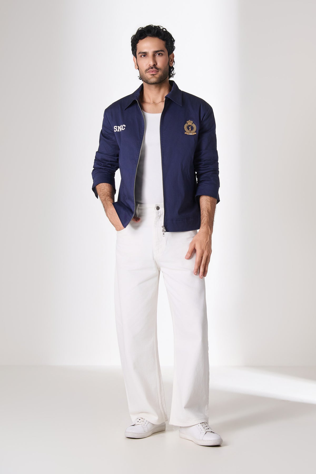 SNCC Navy Zip Jacket