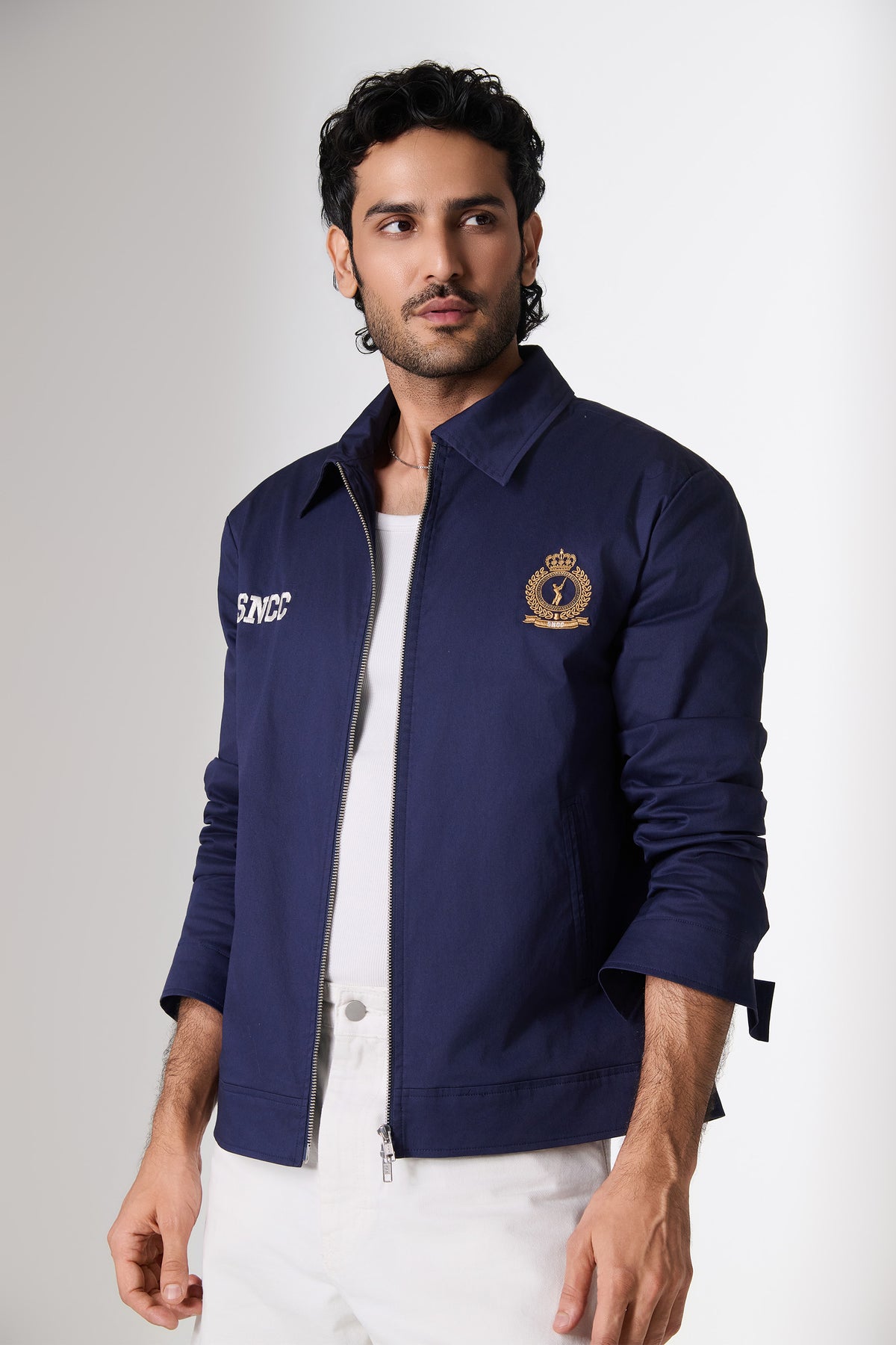SNCC Navy Zip Jacket