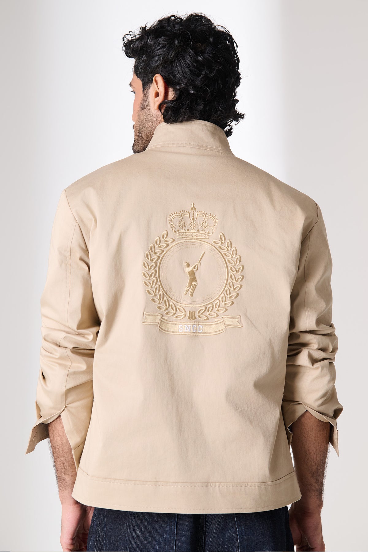 SNCC Beige Zip Jacket