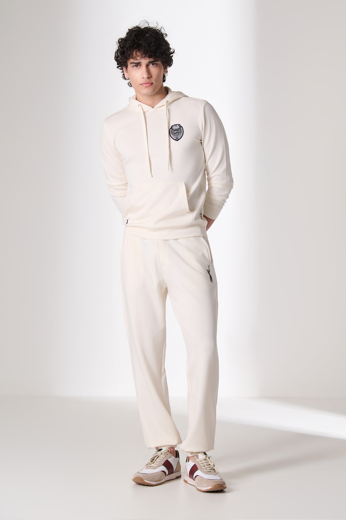 SNCC Ivory Elasticated Trackpant