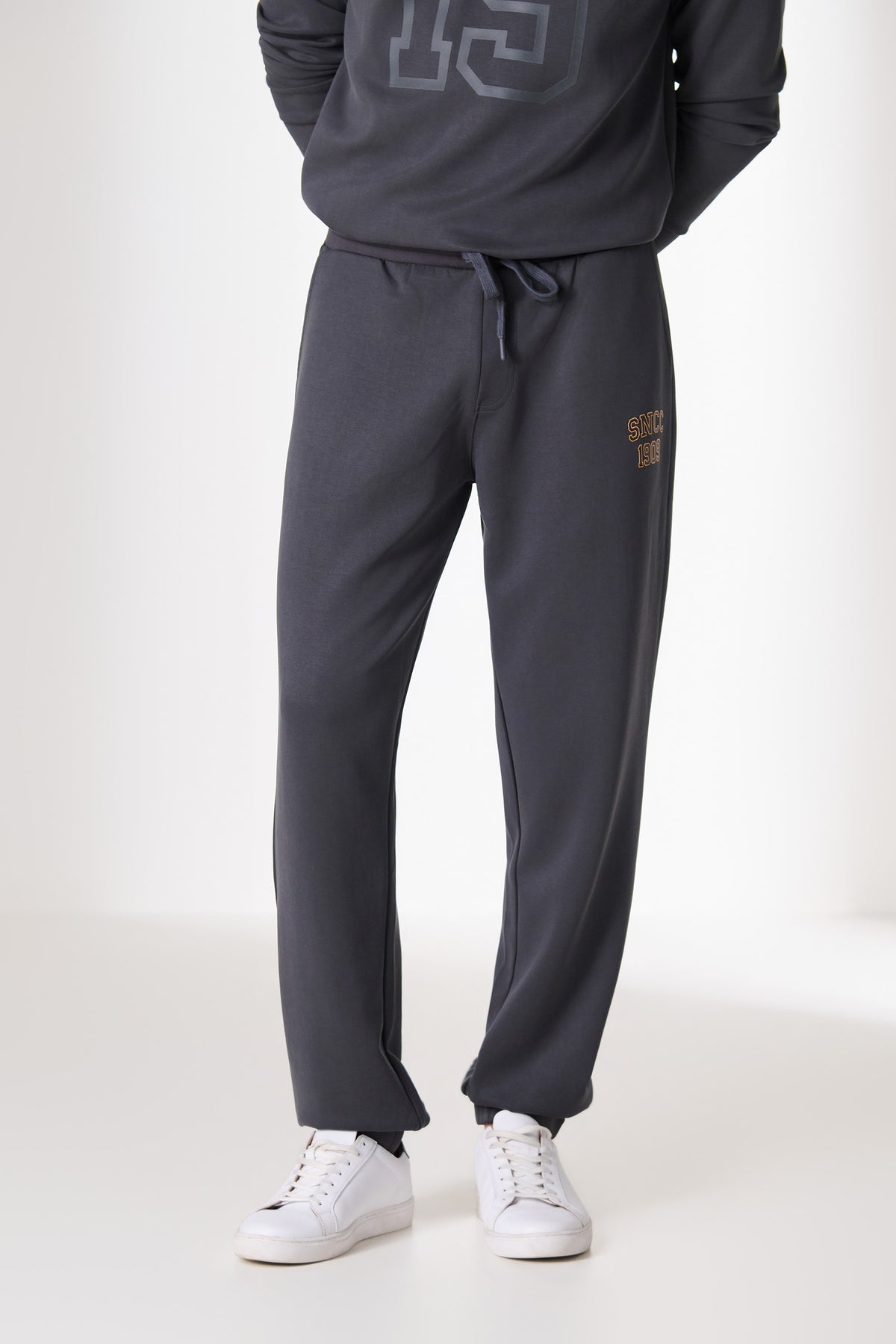 SNCC Charcoal Elasticated Trackpant