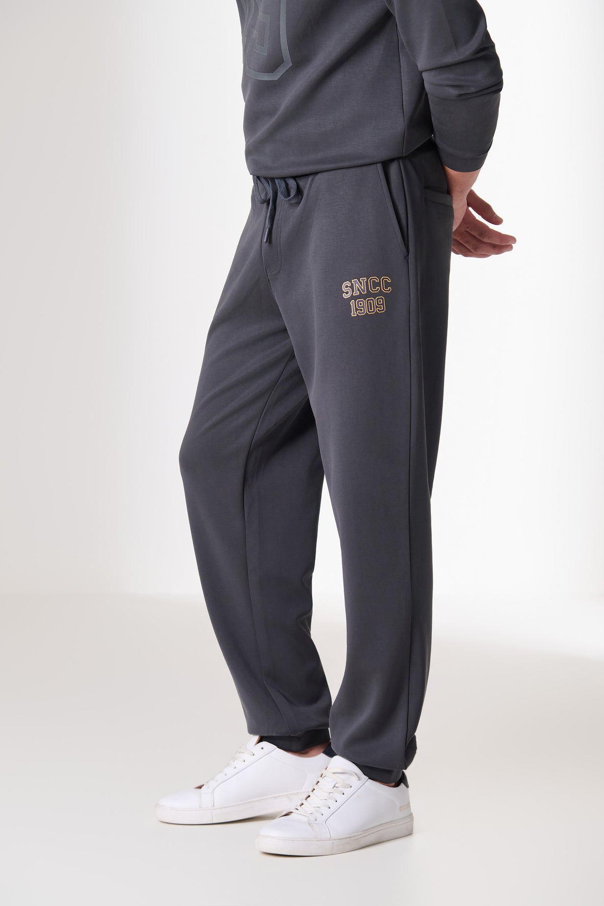 SNCC Charcoal Elasticated Trackpant