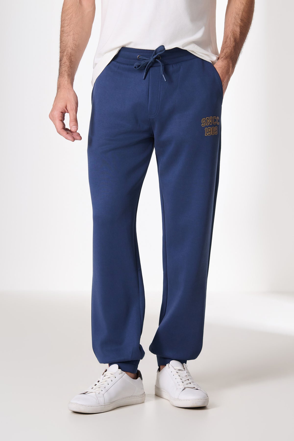 SNCC Navy Elasticated Trackpant