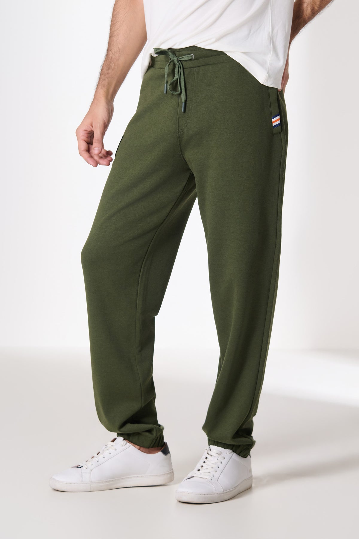 SNCC Olive Elasticated Trackpant