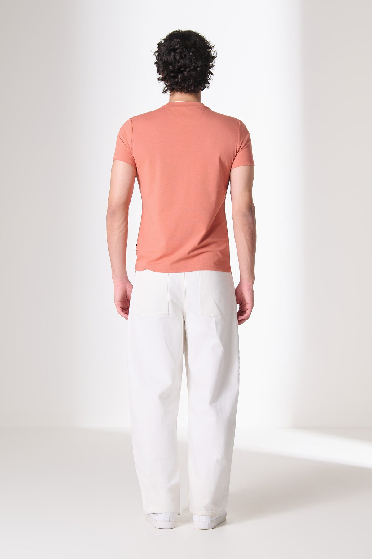SNCC Clay Pink Batsman Neckline T-Shirt