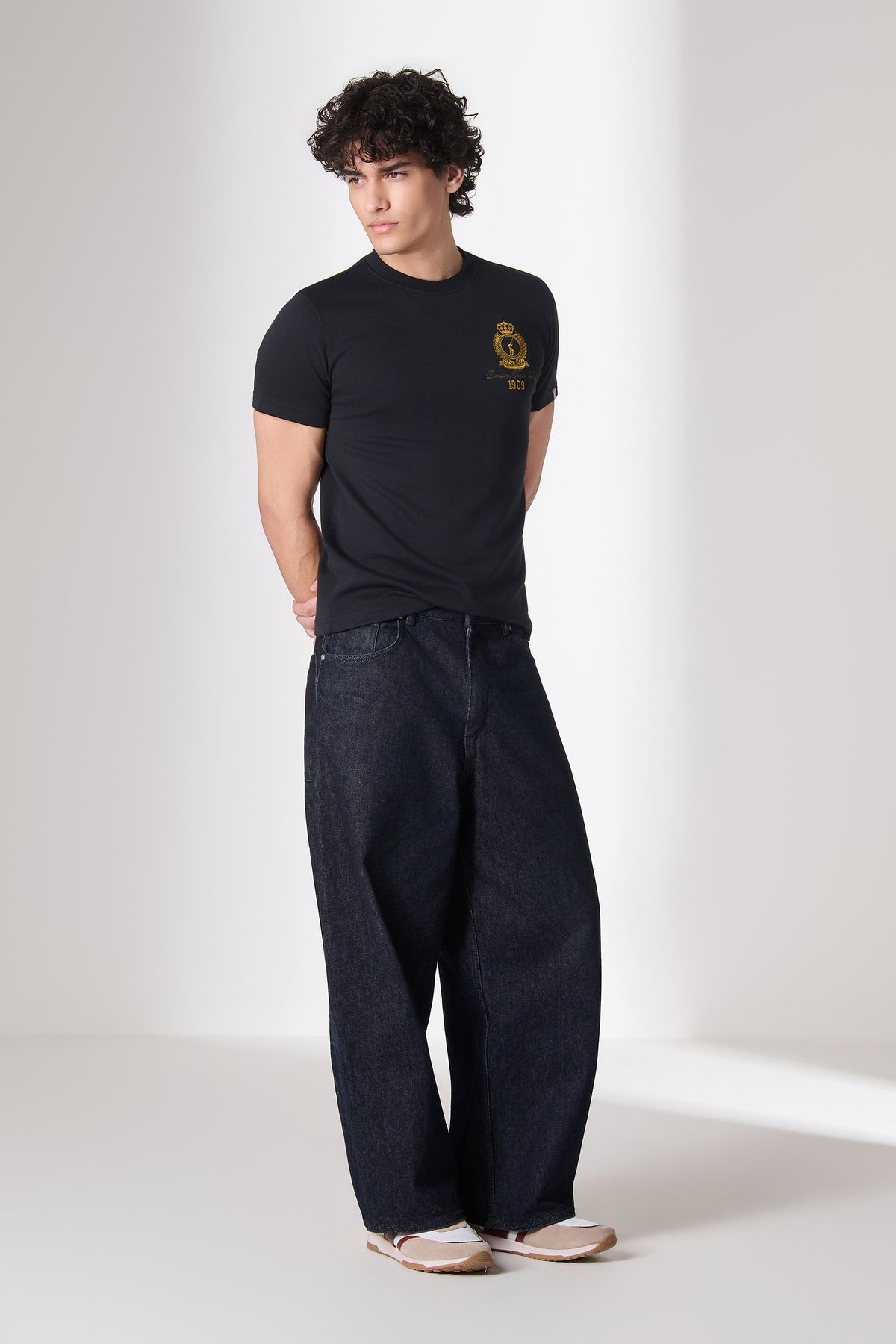 SNCC Black Gold Crest T-Shirt