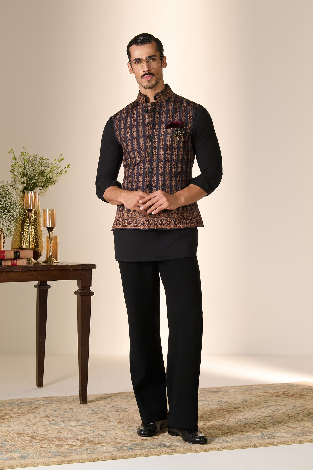 Printed Statement Waistcoat