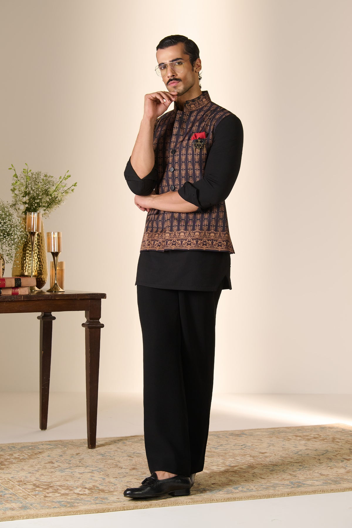 Printed Statement Waistcoat