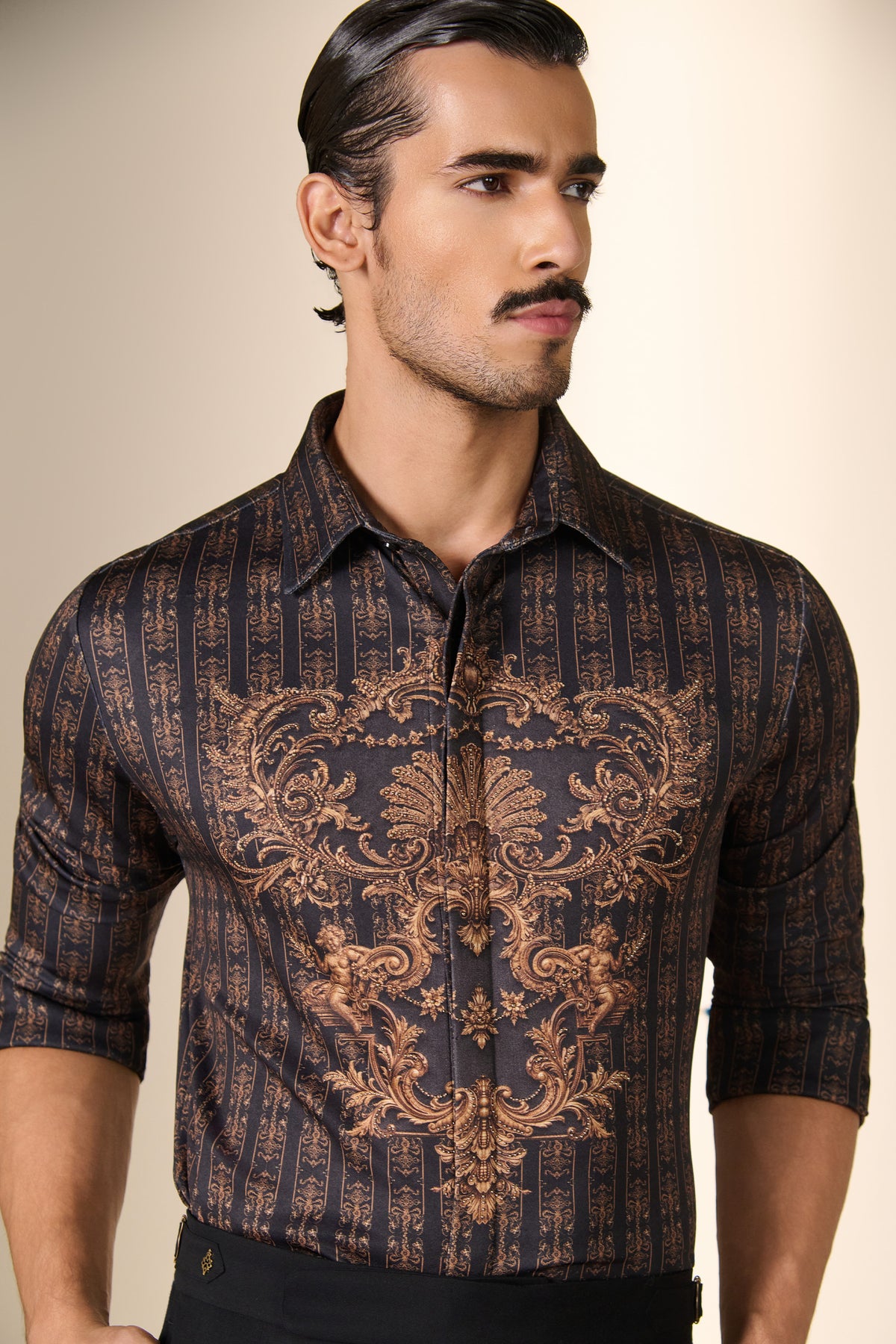 Baroque Print Statement Shirt
