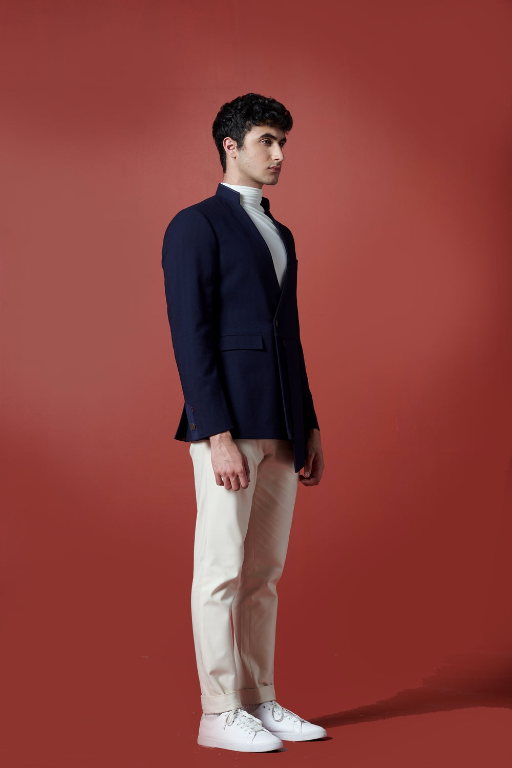 Major Asymmetric Placket Jacket