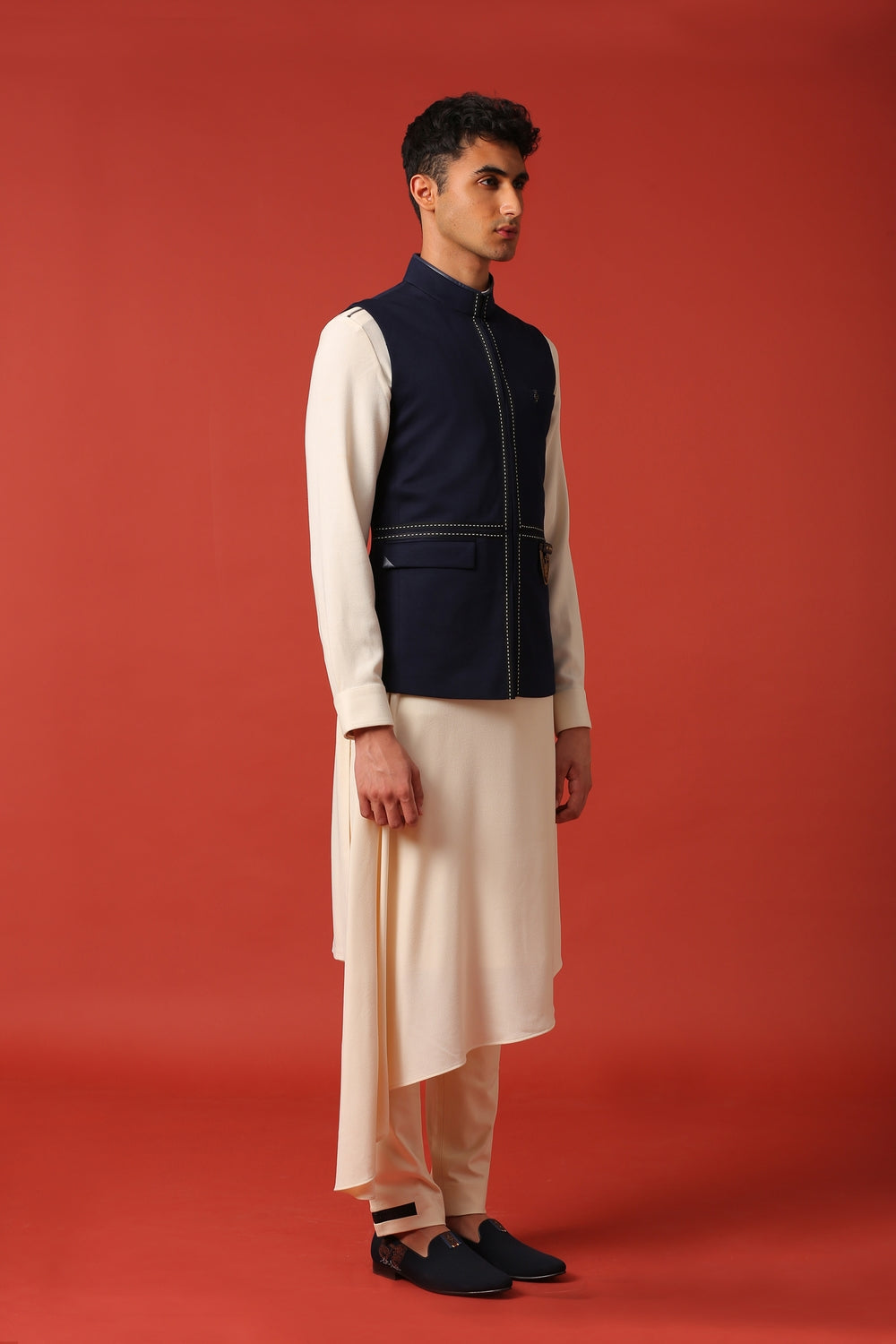 Vice Marshal Navy Waistcoat