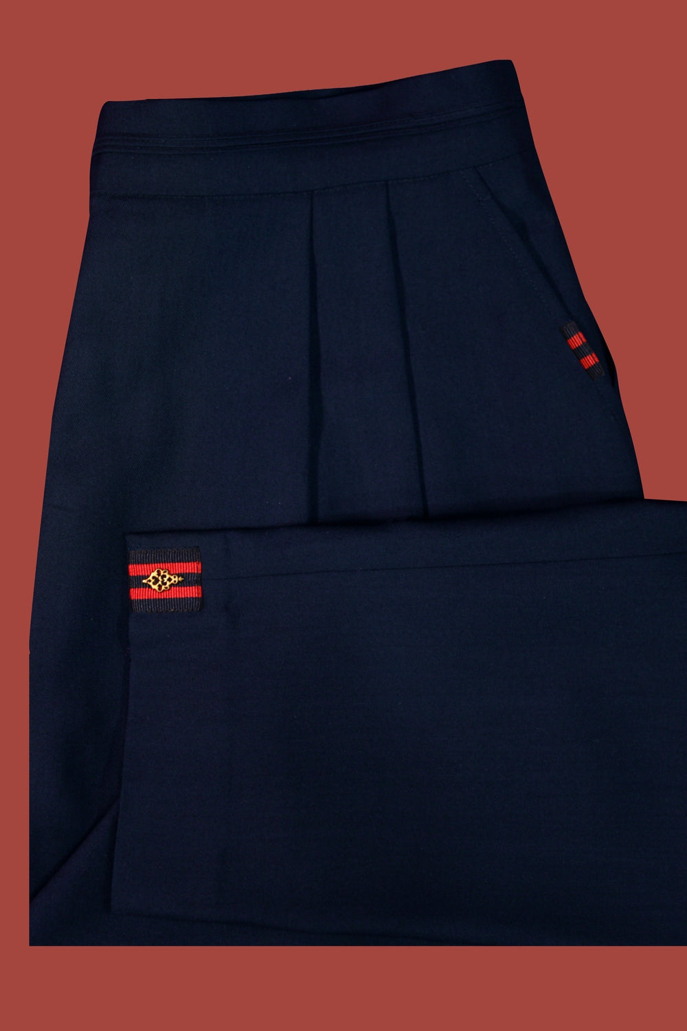 Femme Sepoy Navy Trousers