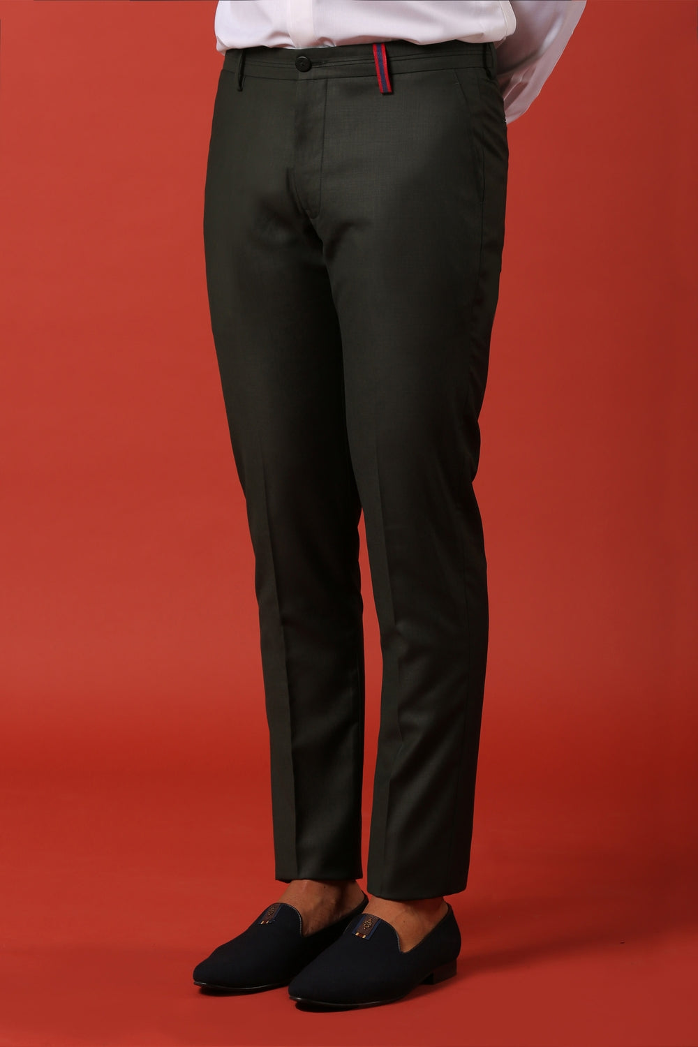 Homme Sepoy Olive Trousers