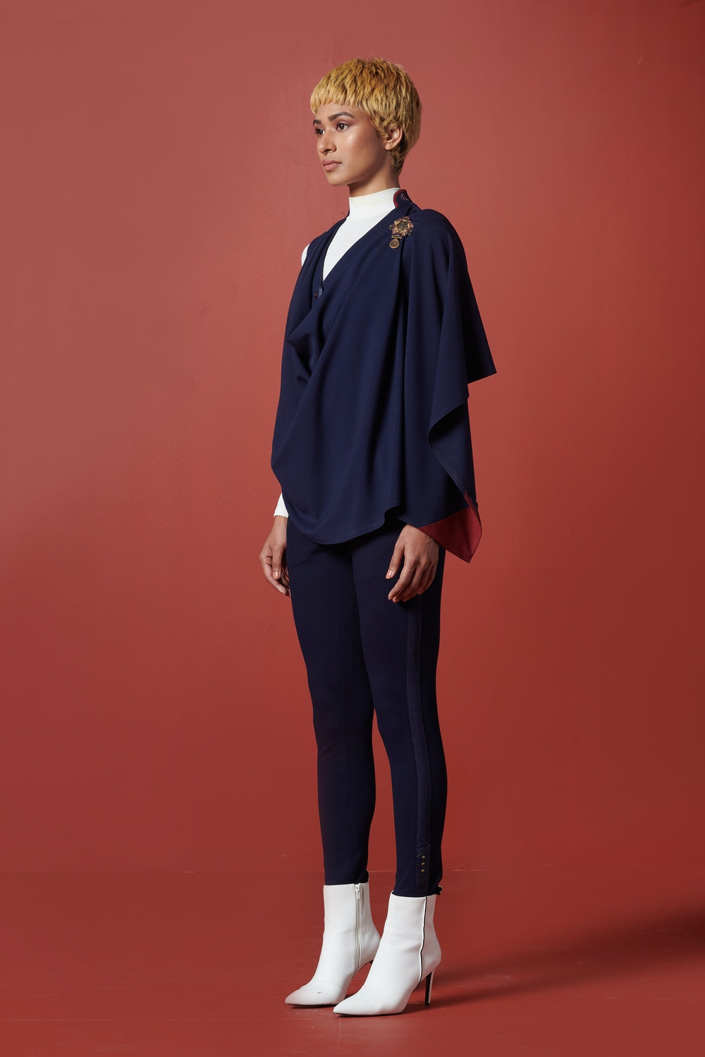 Private Epaulette Drape Shirt