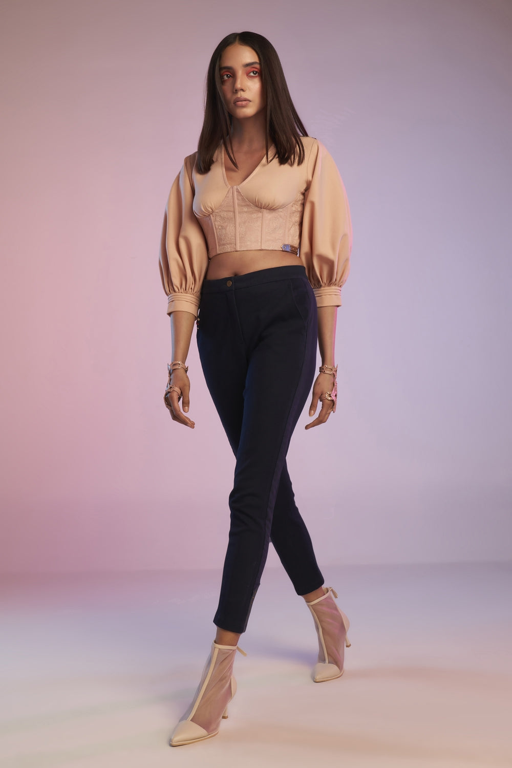 Pink Corset Top