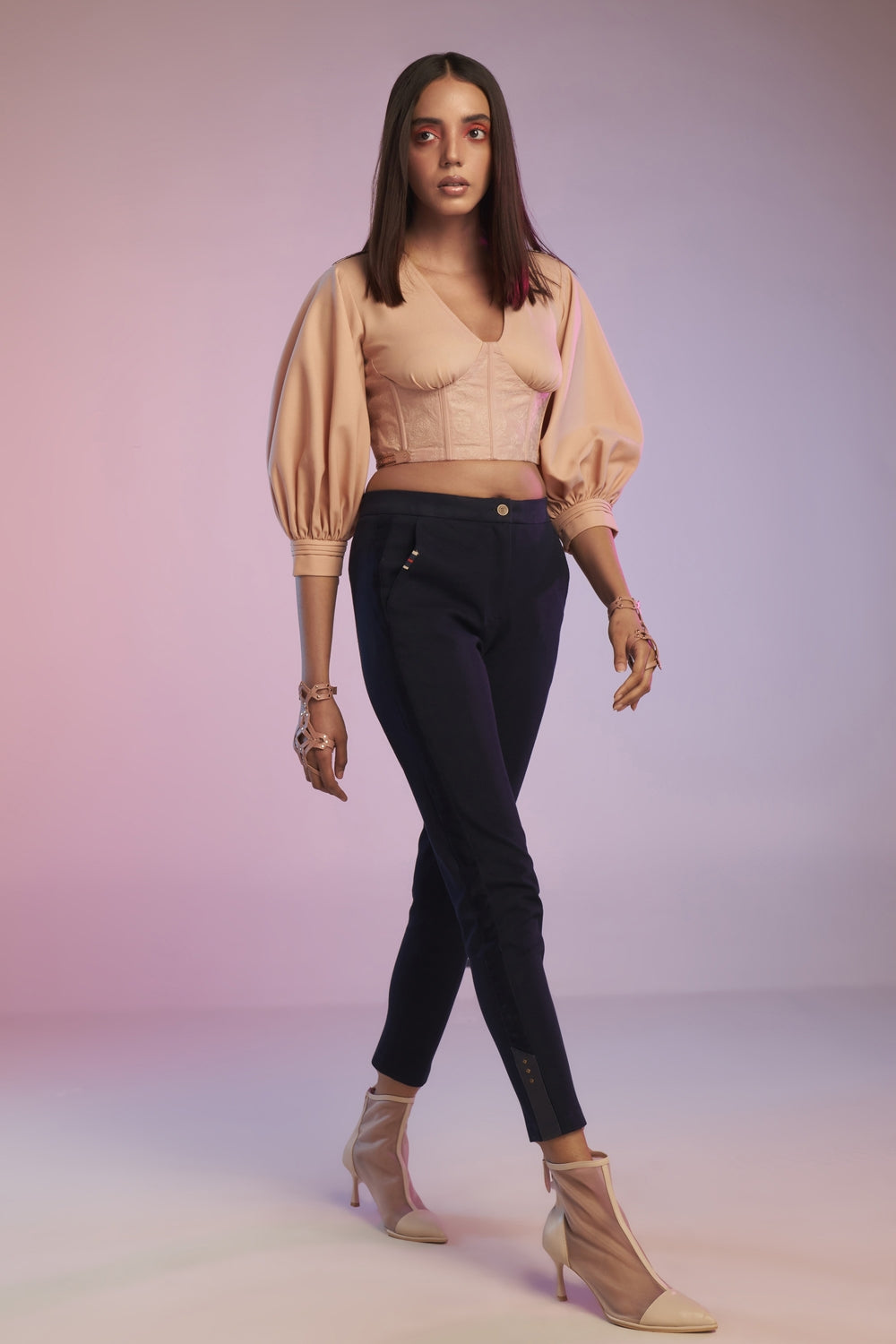 Pink Corset Top