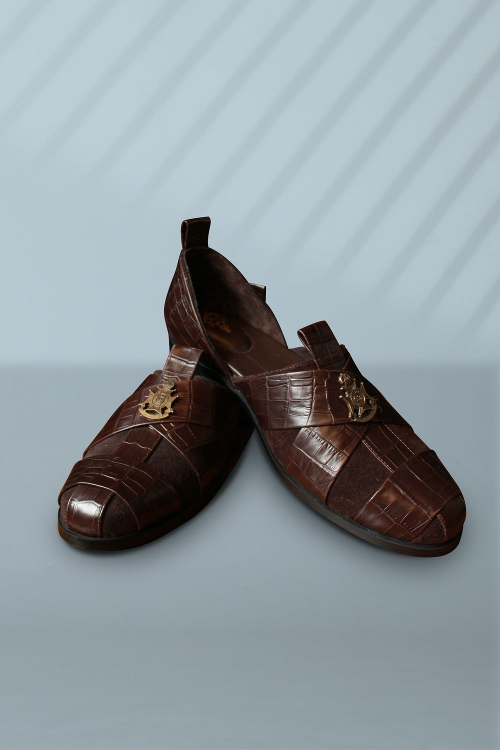 Criss Cross Slip On Shoes