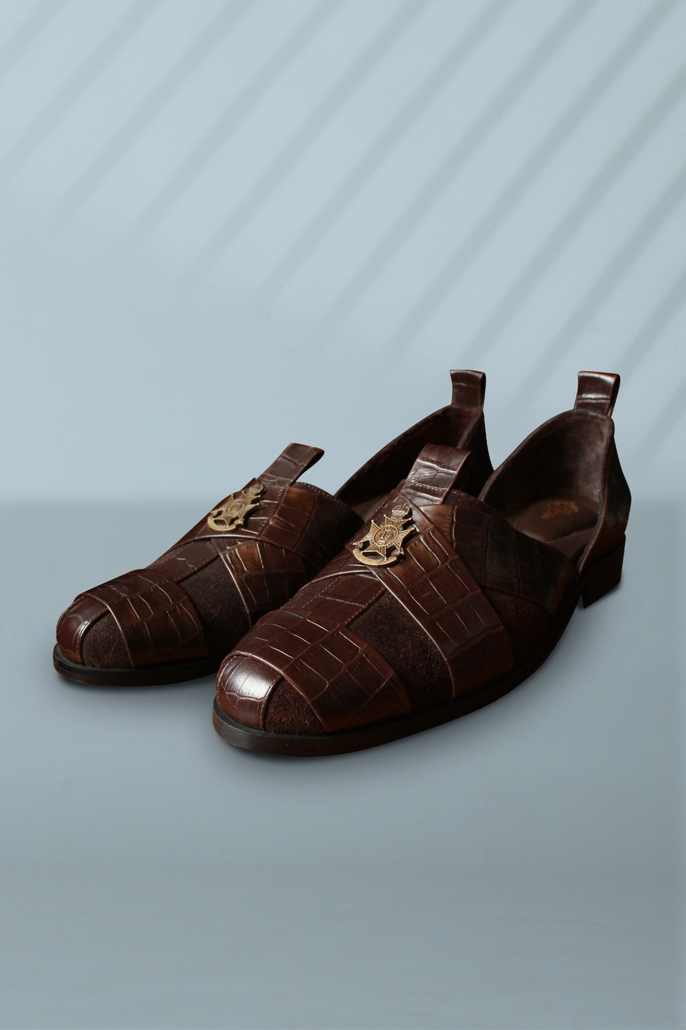 Criss Cross Slip On Shoes
