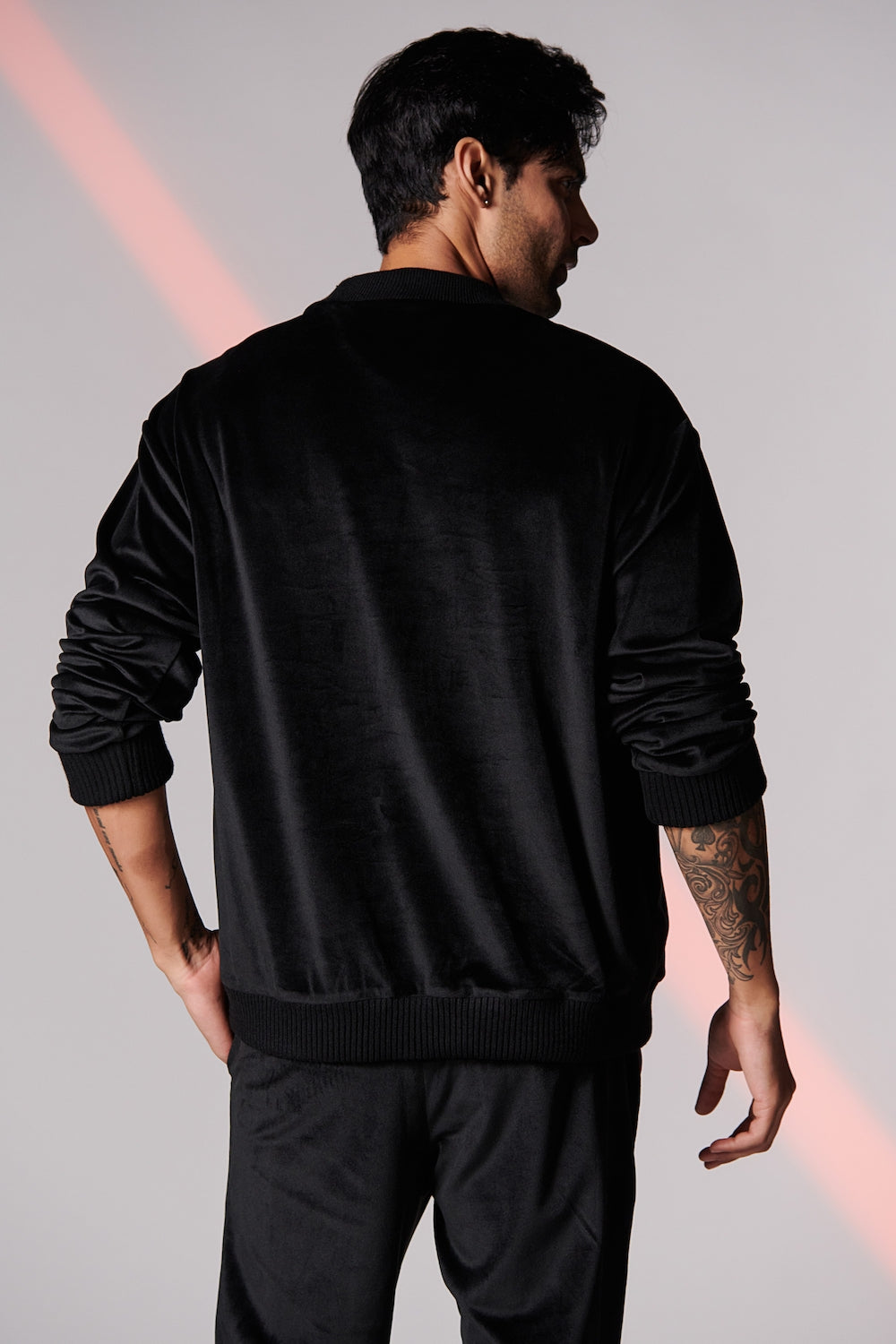 Black Crested Hoodie
