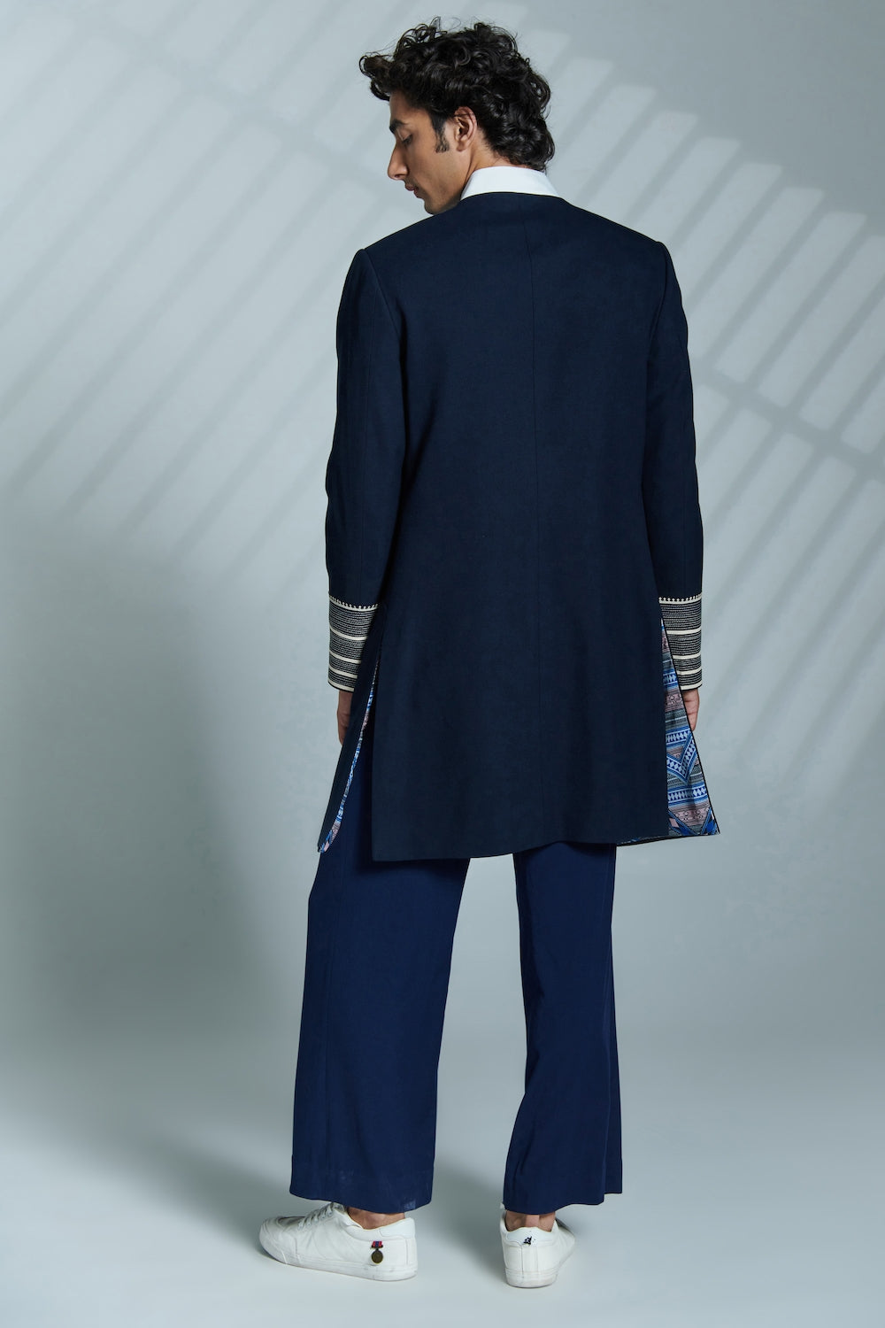 One Button Open Sherwani