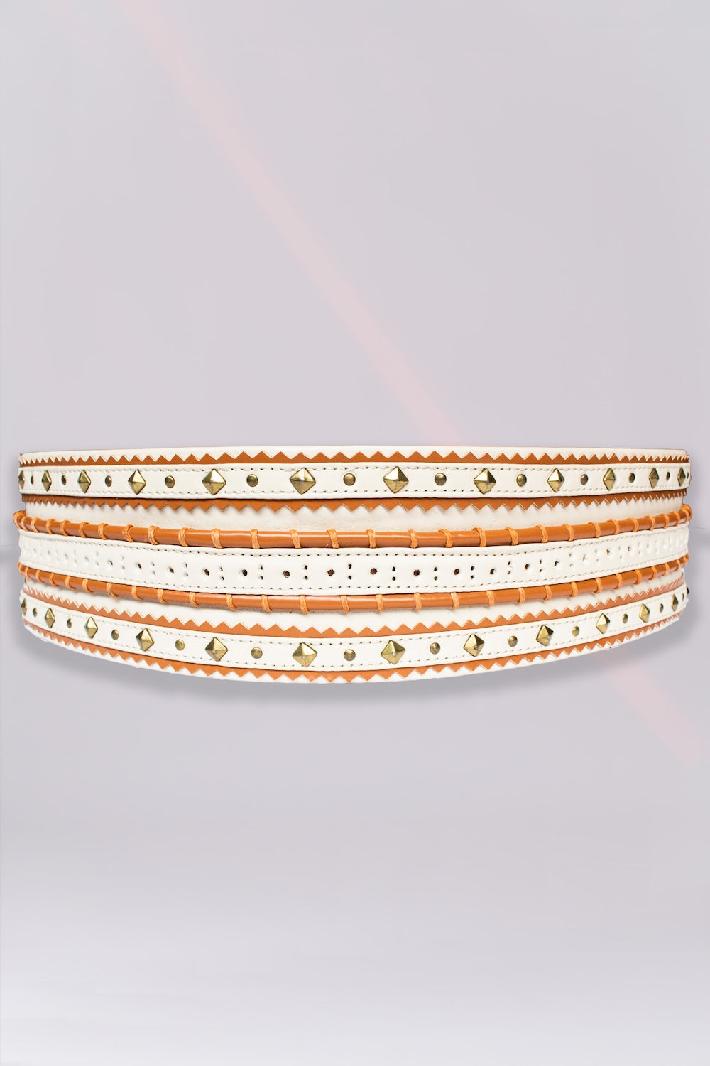 Broad Studded Belt
