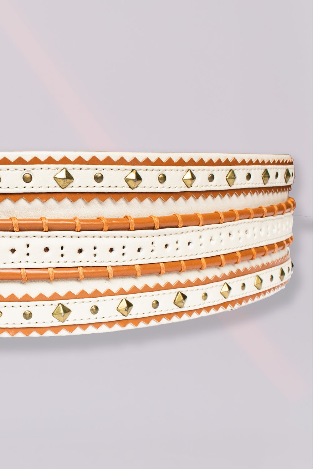 Broad Studded Belt
