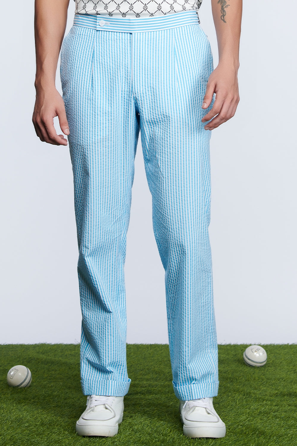 SNCC Seersucker Trouser