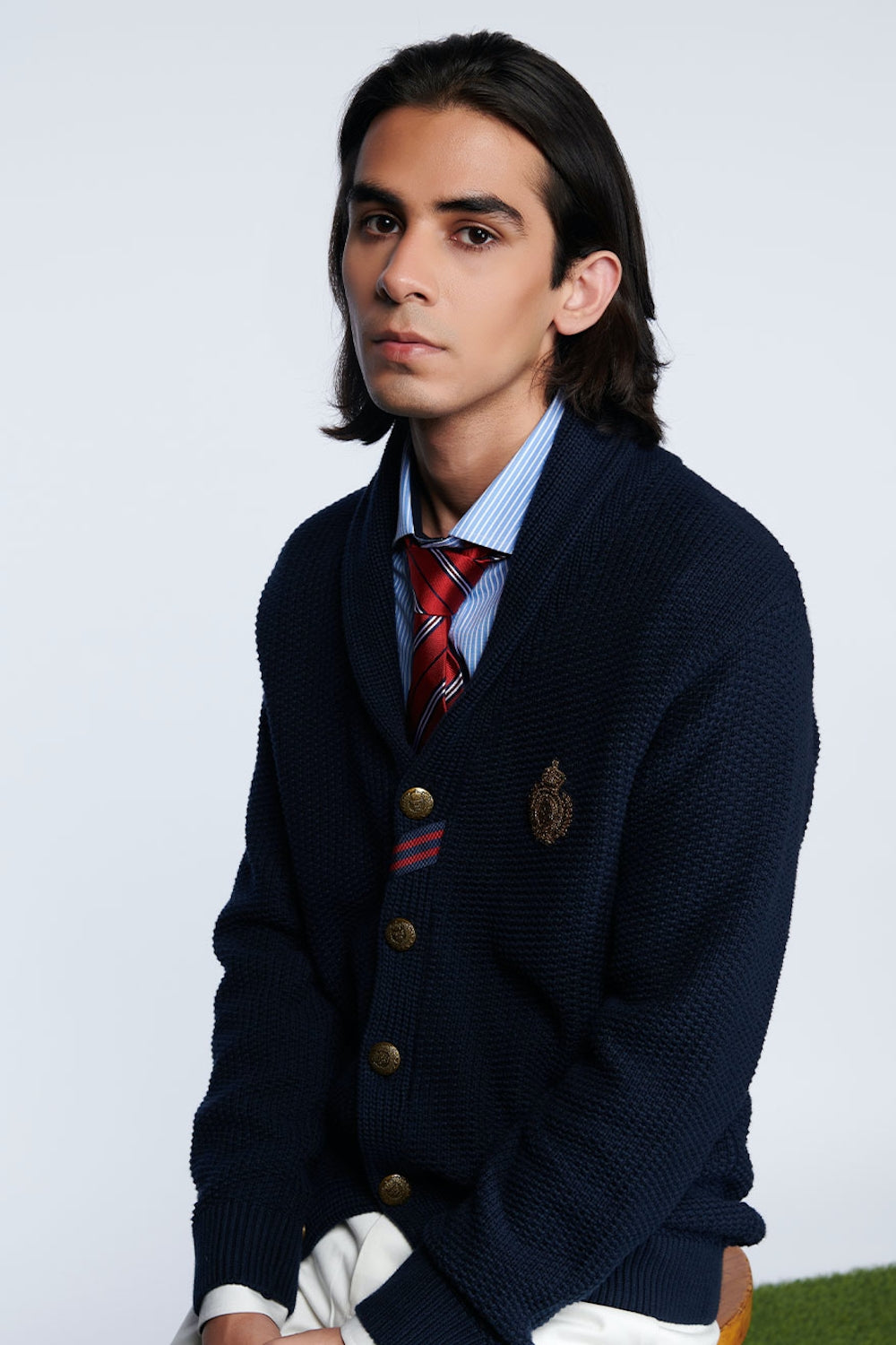 SNCC Navy Cardigan