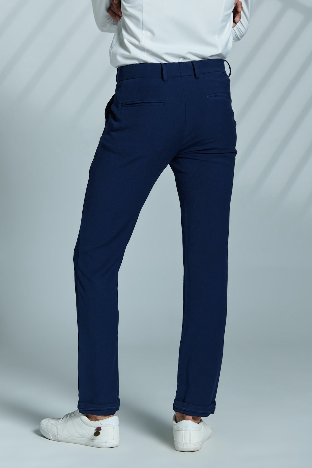Classic Navy Trouser with Adamas