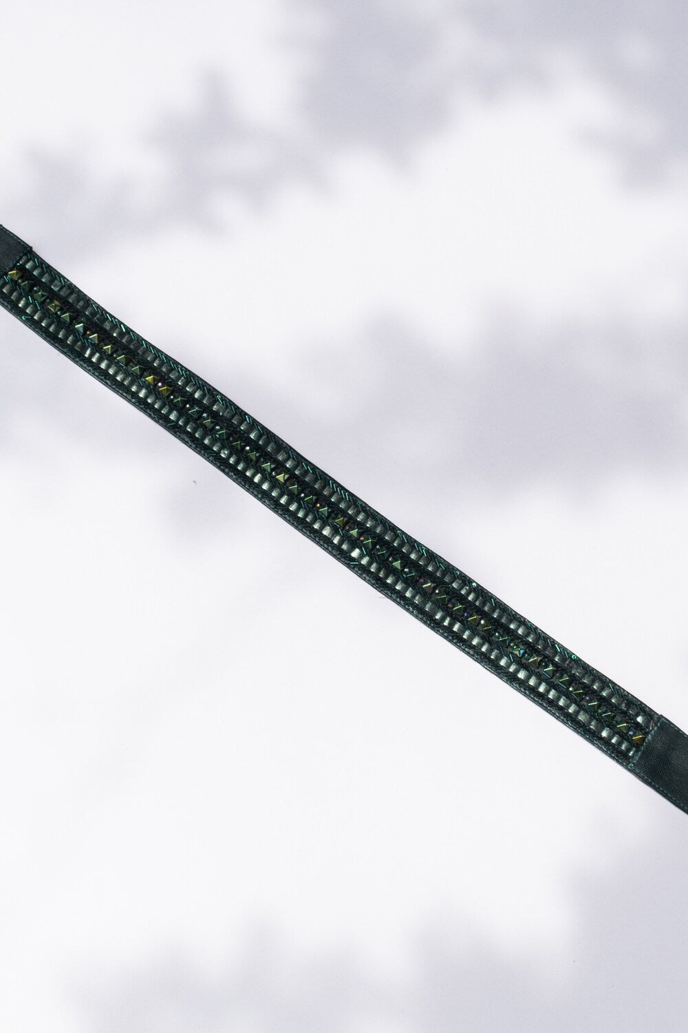 Studded Emerald Belt
