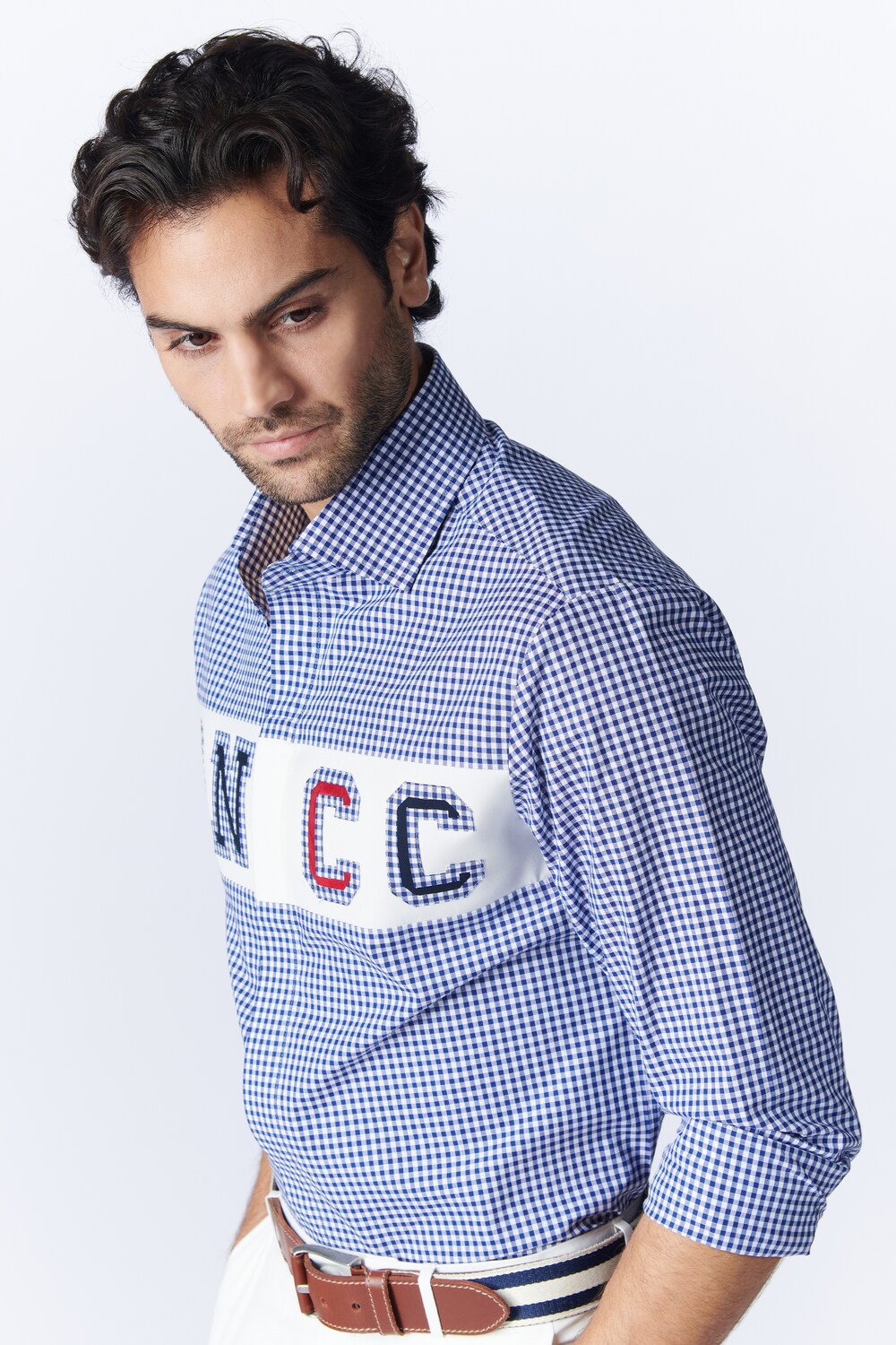 SNCC Plaid Shirt with Patch Logo