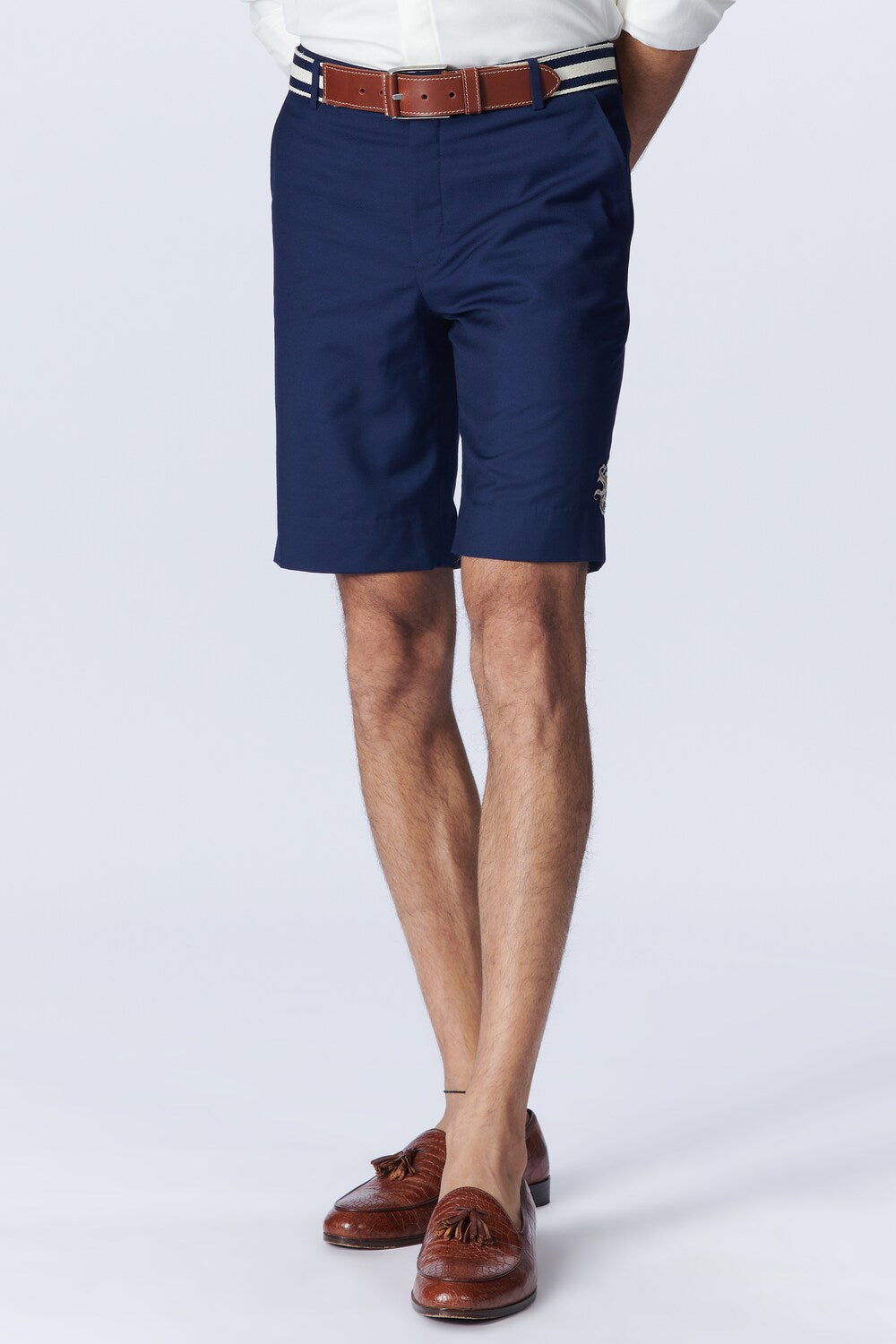 SNCC Navy Shorts with Crest