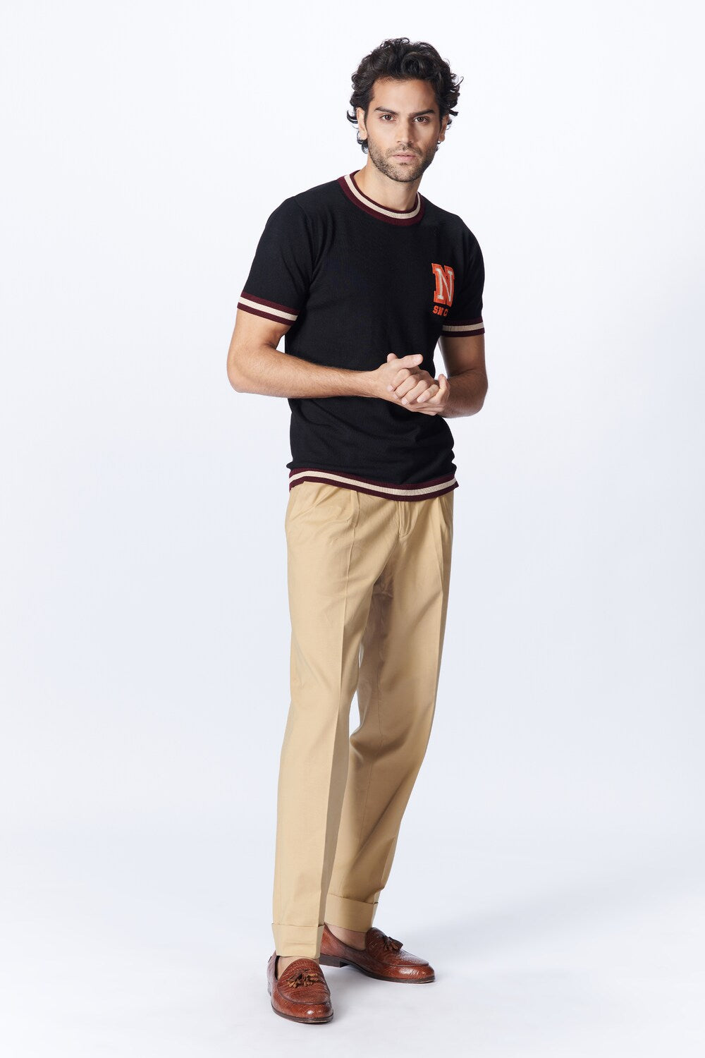 SNCC Black Knit T-Shirt