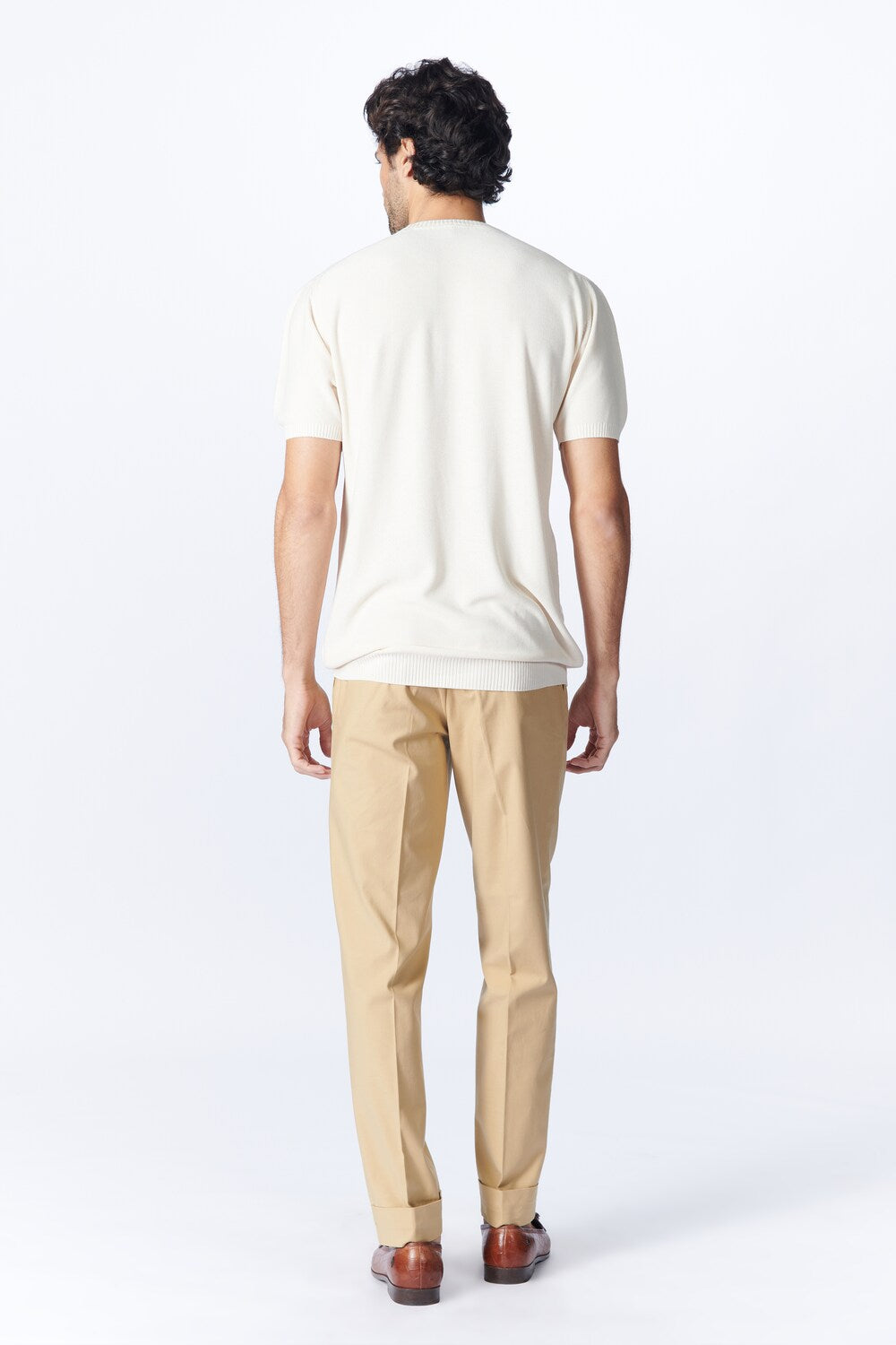 SNCC Off White Knit T-Shirt