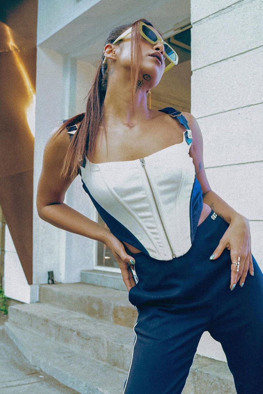 Santoshi Shetty in SNCC Structured Corset Top