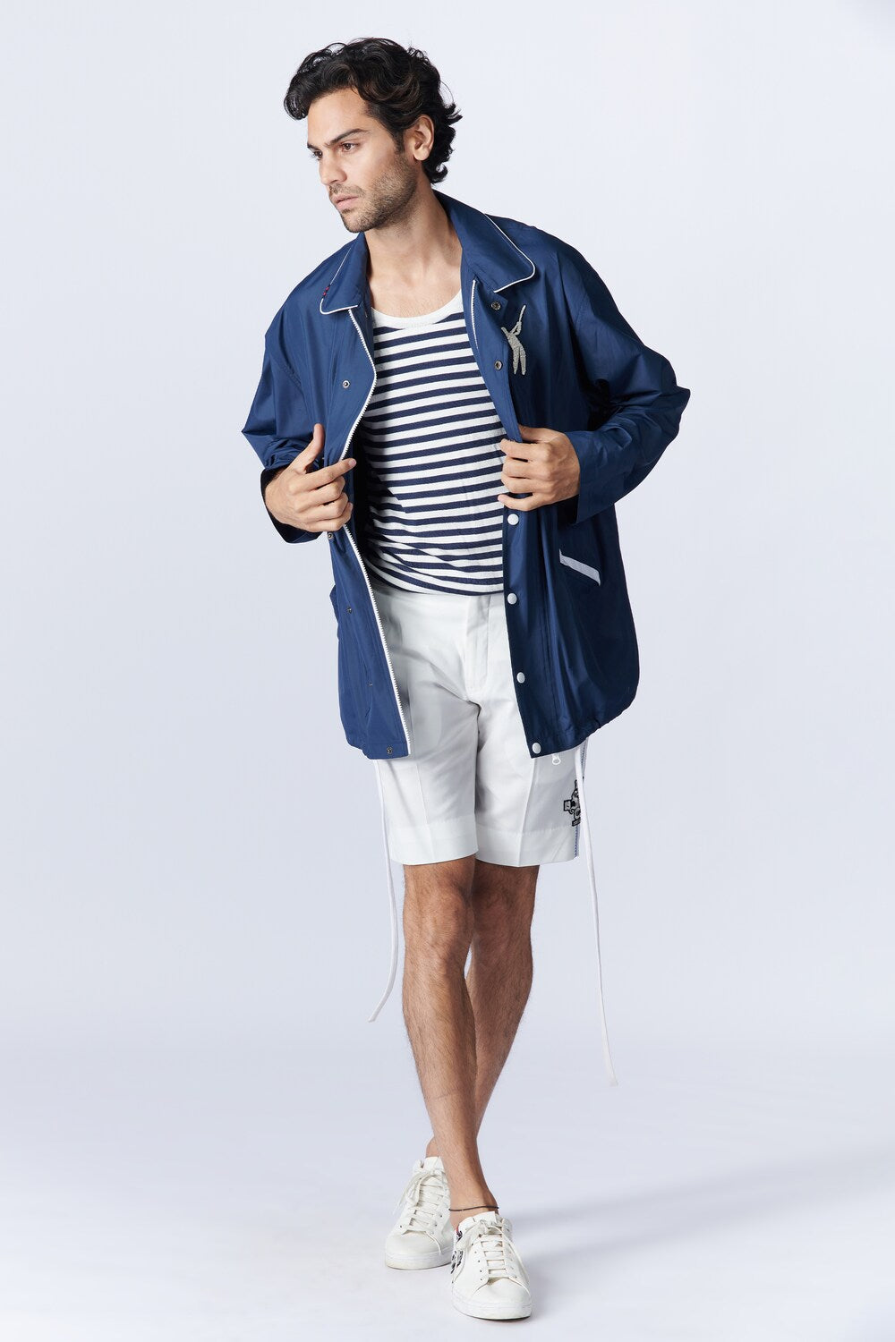 SNCC Navy Windbreaker jacket
