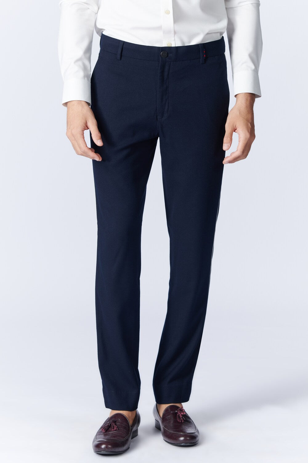 SNCC Navy Trouser with Pipe Detailing
