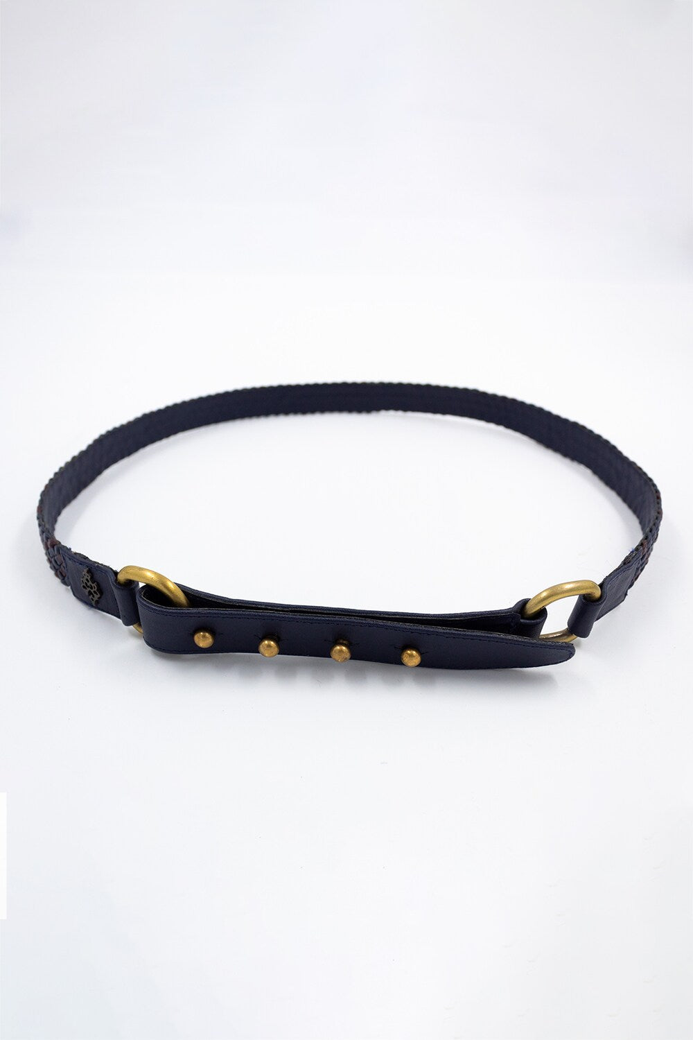 Colour Block Weave Belt