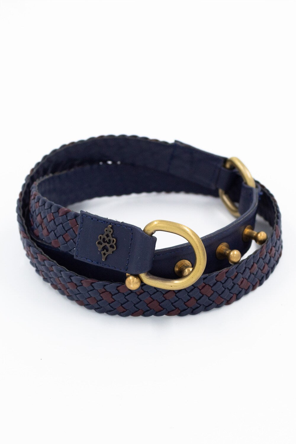 Colour Block Weave Belt