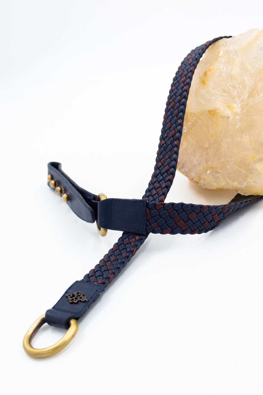 Colour Block Weave Belt